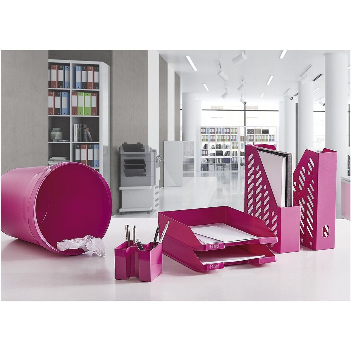 HAN Briefablage 1027, mit Beschriftungsfläche links und rechts