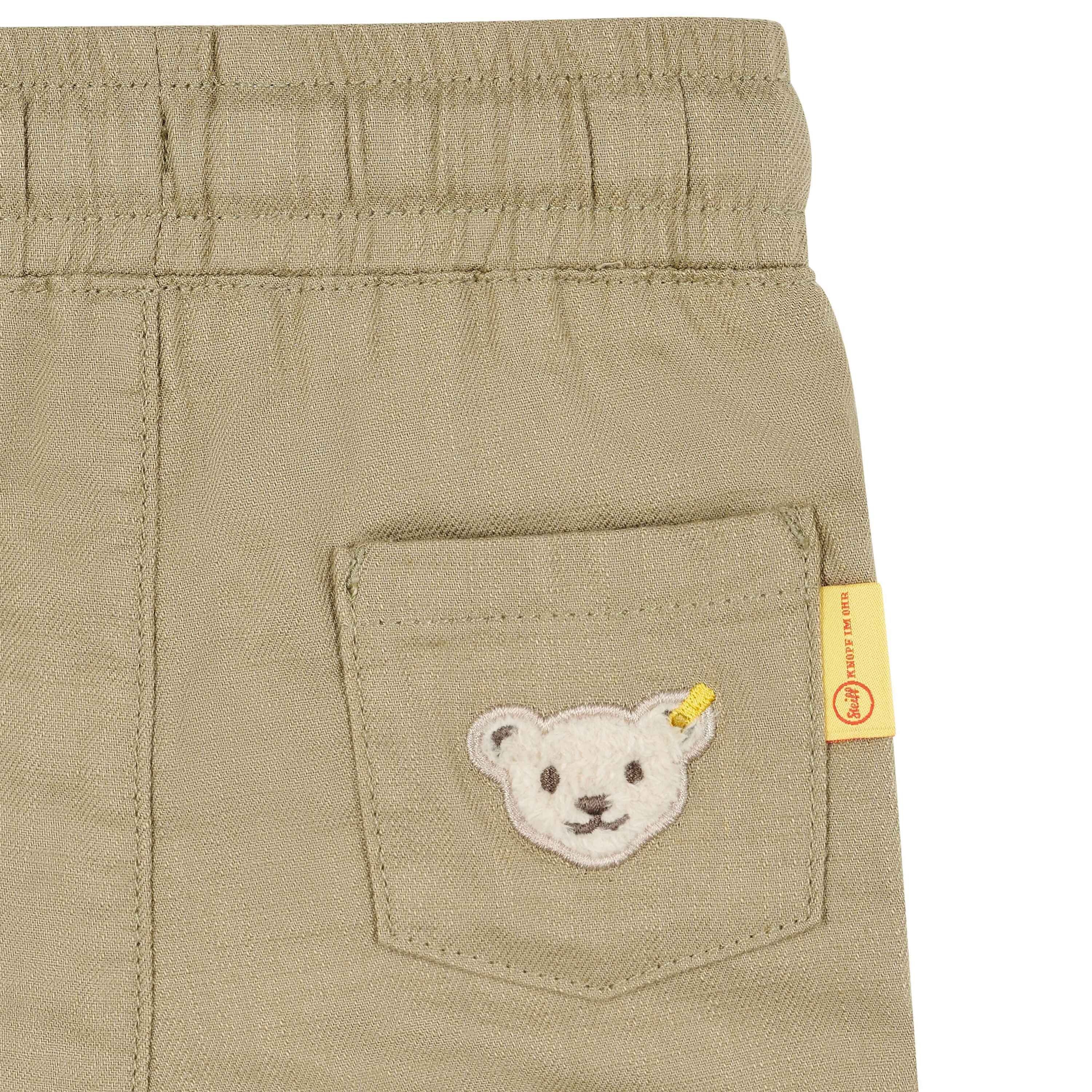 Steiff Stoffhose Hose Aligator Island, Softbund, verstellbarer Bund