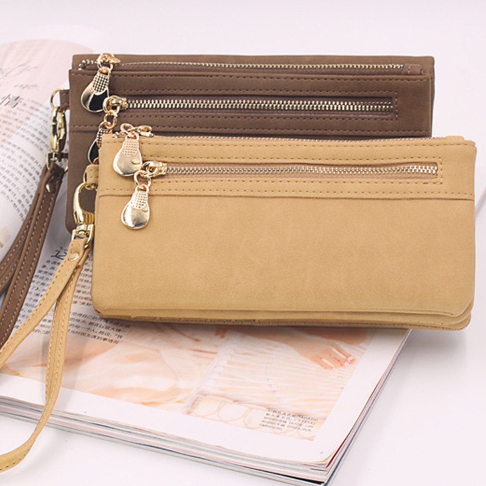 OKWISH Geldbörse Damen Geldtasche Portemonnaie Portmonee günstig online kaufen