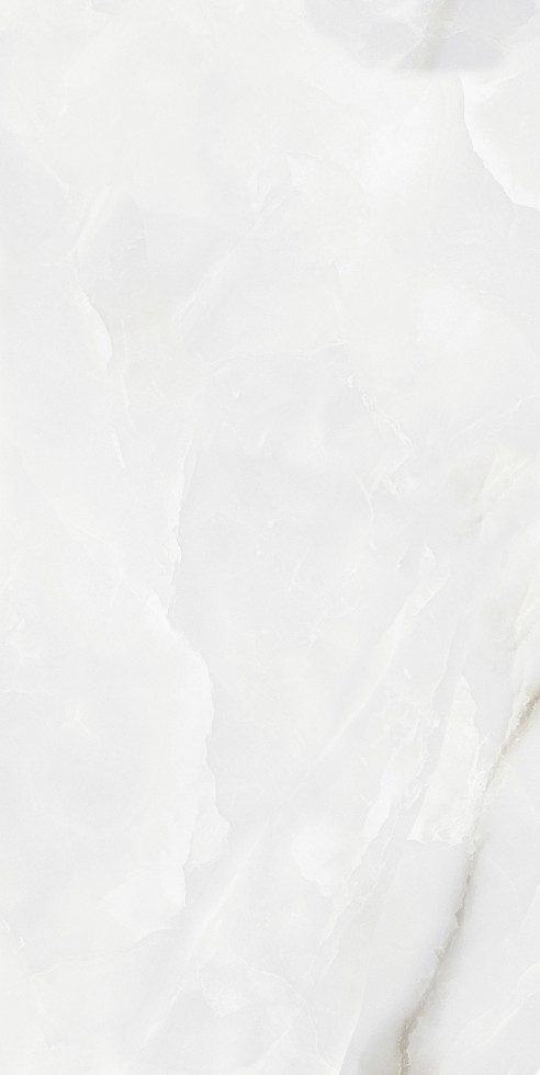 Euro Stone Bodenfliese Bodenfliese Feinsteinzeug Bianco Christal 60 x 120, Feinsteinzeug, Weiß