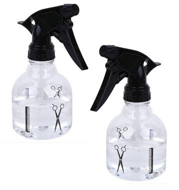 BAYLI Haarentwirrbürste Sprühflasche Friseur 250ml Handsprüher für Haare Zerstäuber Sprayflasc