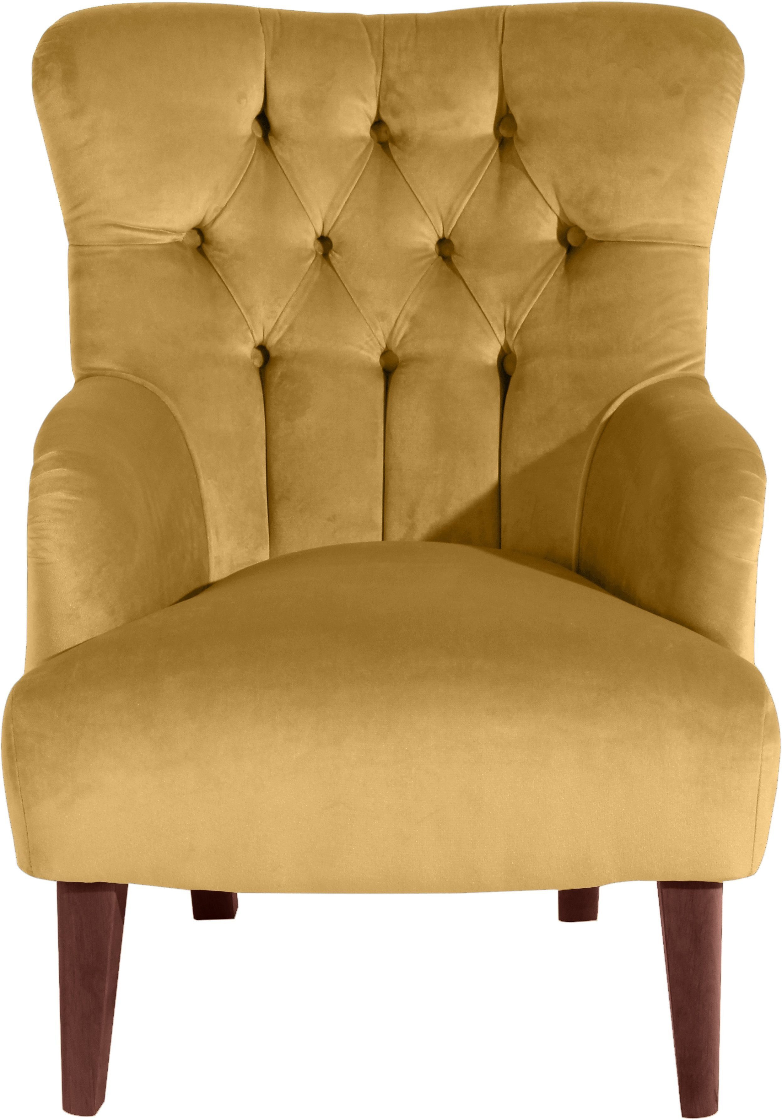 Max Winzer® Chesterfield-Sessel Bradley, Loungesessel, mit edler Knopfheftung. Reduzierter Preis € 749,99. Unverbindliche Preisempfehlung € 1.086,00