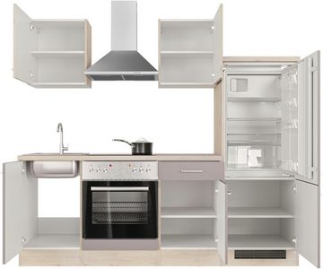 Flex-Well Küche Riva, wahlw. mit E-Geräten, Breite 220 cm, viele Farbvarianten erhältlich