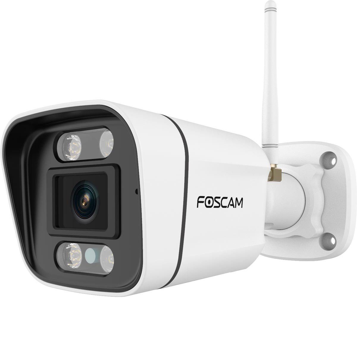 Foscam V5P 5 MP Dual-Band WLAN Überwachungskamera (mit integriertem Scheinwerfer und einer Alarmsirene, Zwei-Wege-Audio)