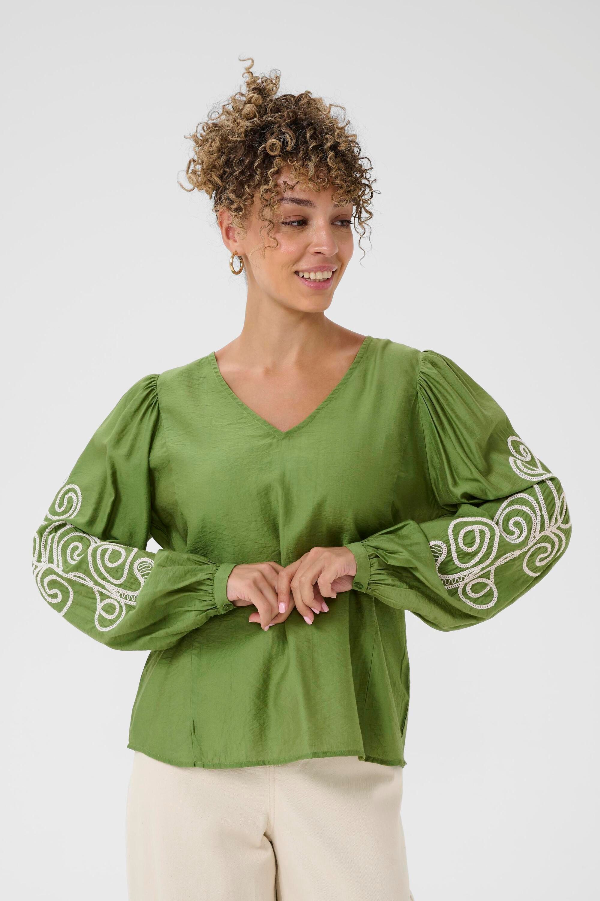 Langarmbluse Langarm-Bluse CRDanielle