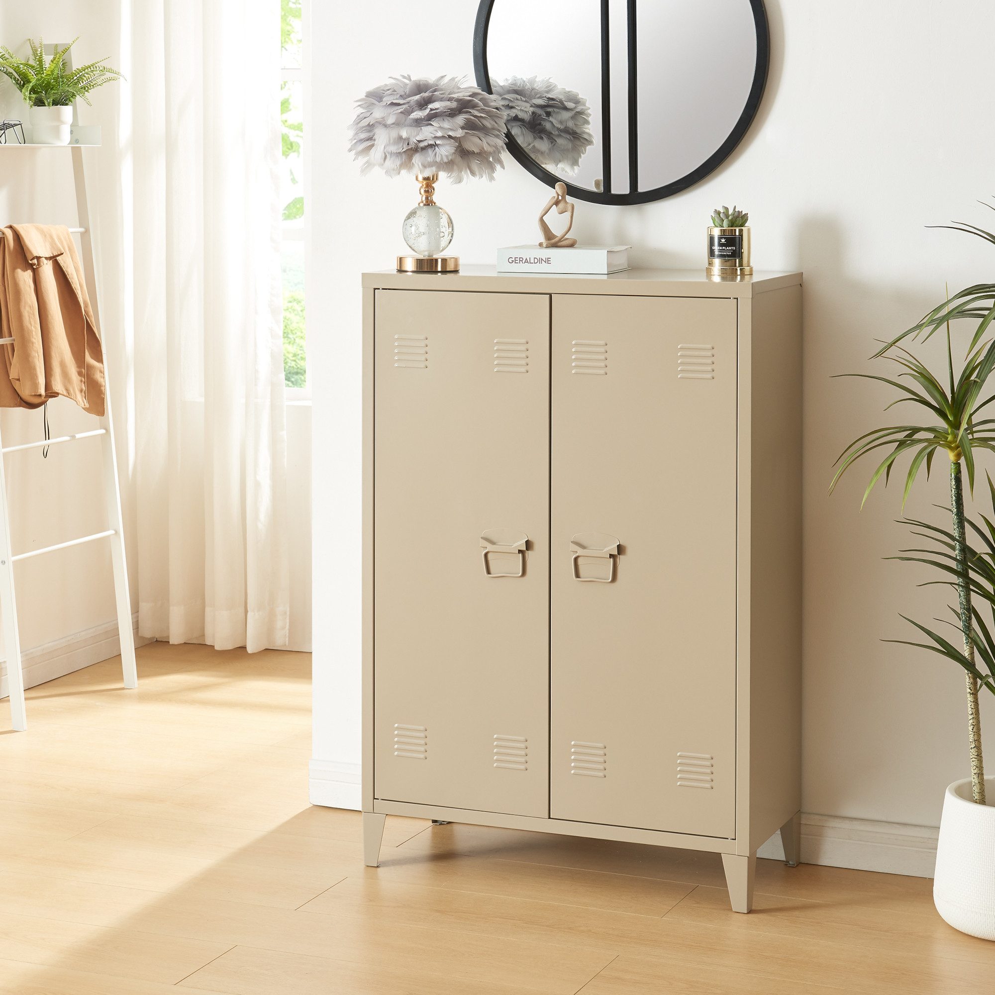 en.casa Aktenschrank »Oripää« mit 2 Türen günstig online kaufen