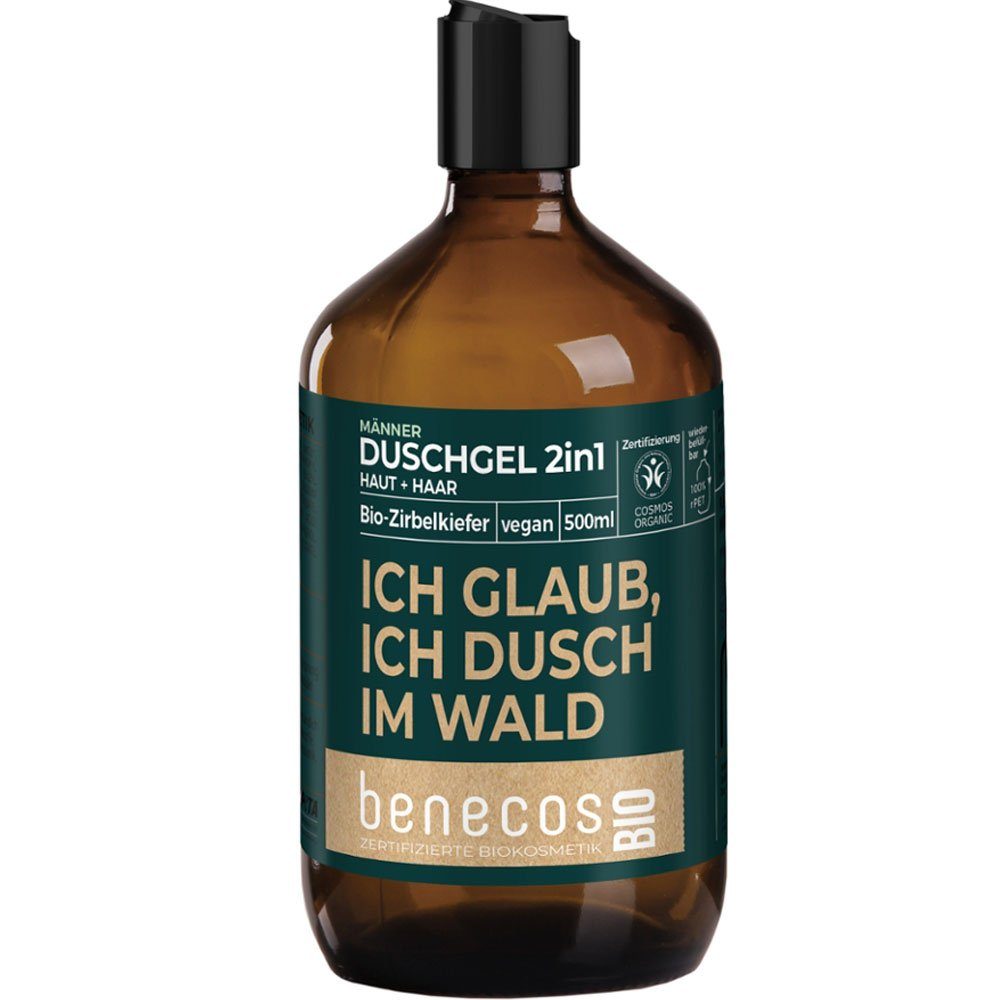 Benecos Duschgel in Zirbelkiefer, 500 ml