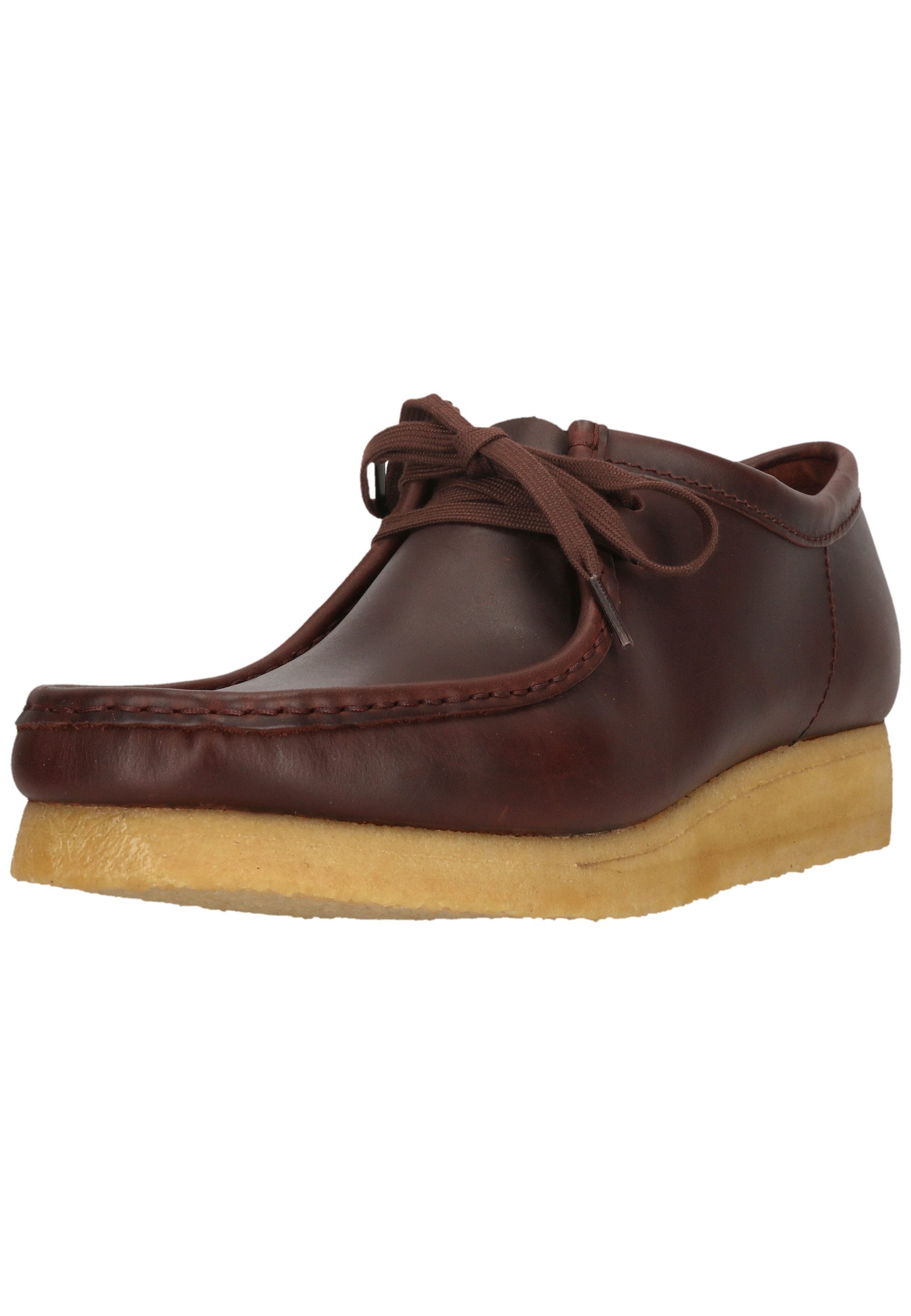 Clarks Wallabee Schnürschuh mit butterweichem Obermaterial