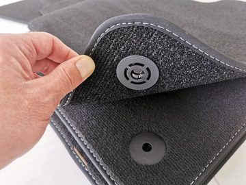 Profi Mats Passform-Fußmatten Velours Fussmatten passend für Audi A4 B5 1994-2001 Premium Qualität Profi Mats, für passend für Audi A4 B5 1994-2001, passend für Audi A4 B5 1994-2001