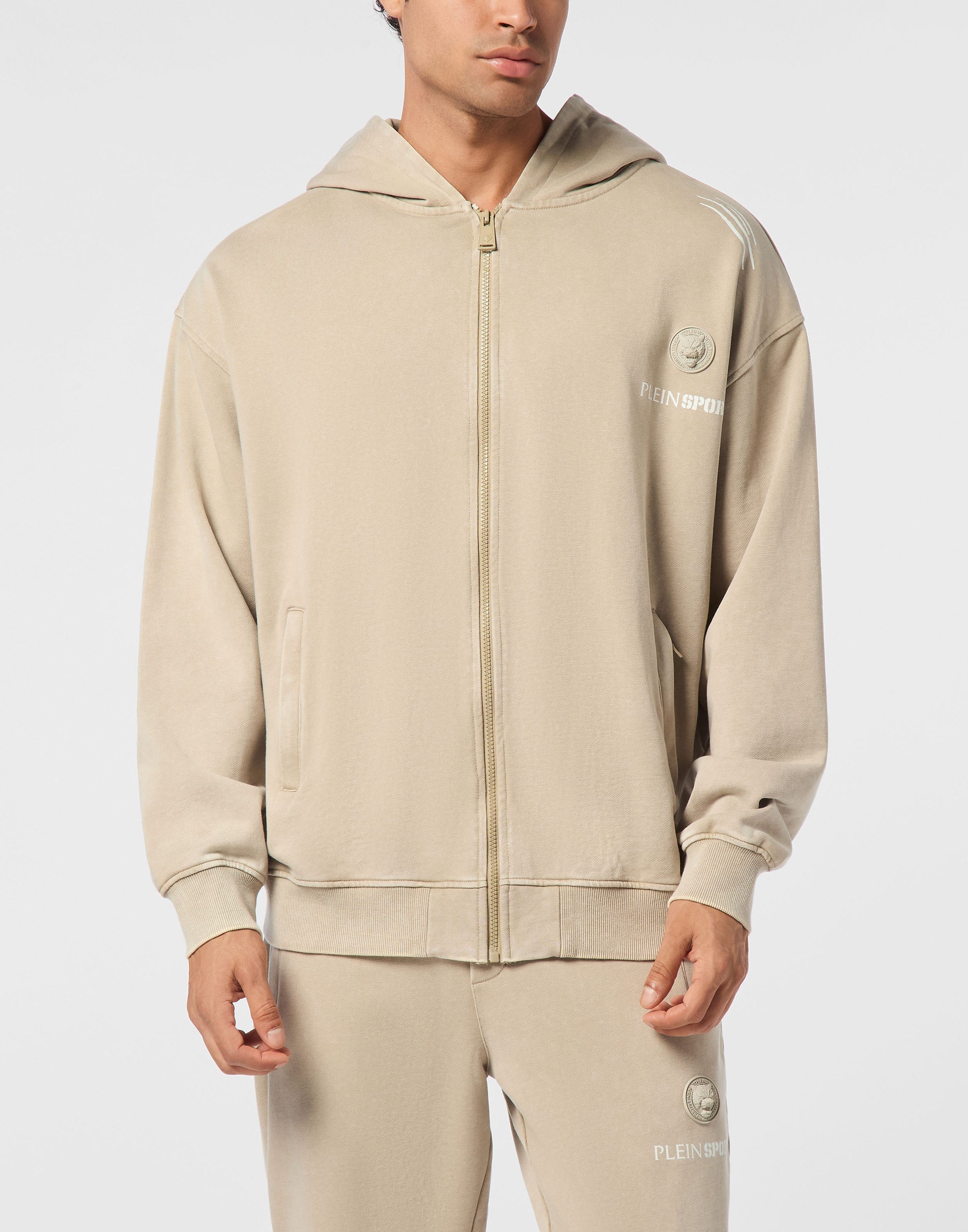 PLEIN SPORT Kapuzensweatjacke Kapuzen-Sweatjacket günstig online kaufen