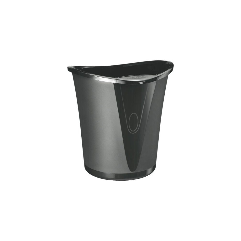 LEITZ Papierkorb Allura Papierkorb 18,0 l schwarz