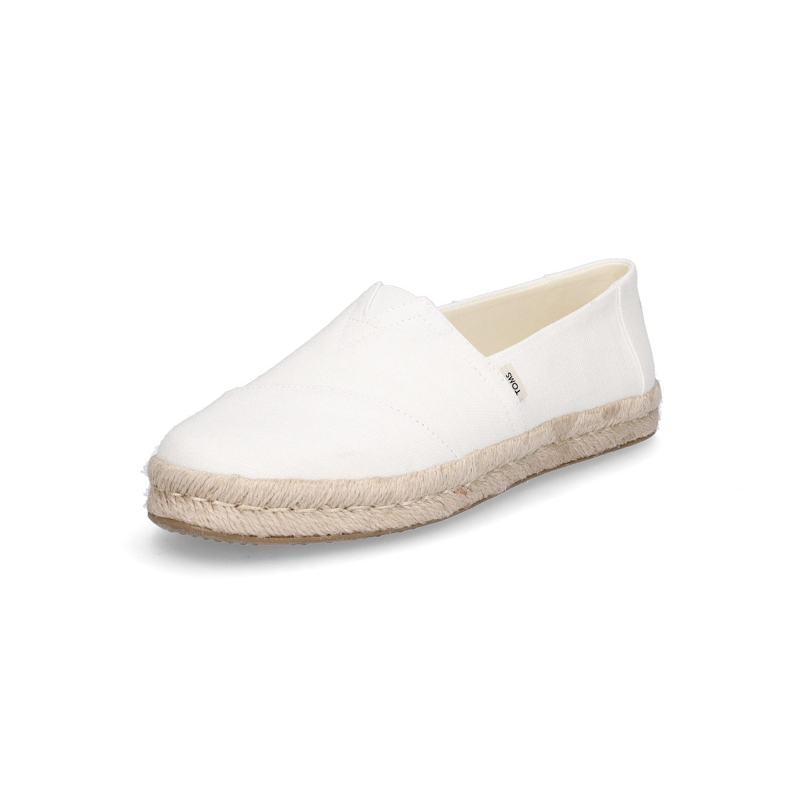 TOMS Toms Damen Espadrille Alpargata Rope 2.0 weiß Slipper