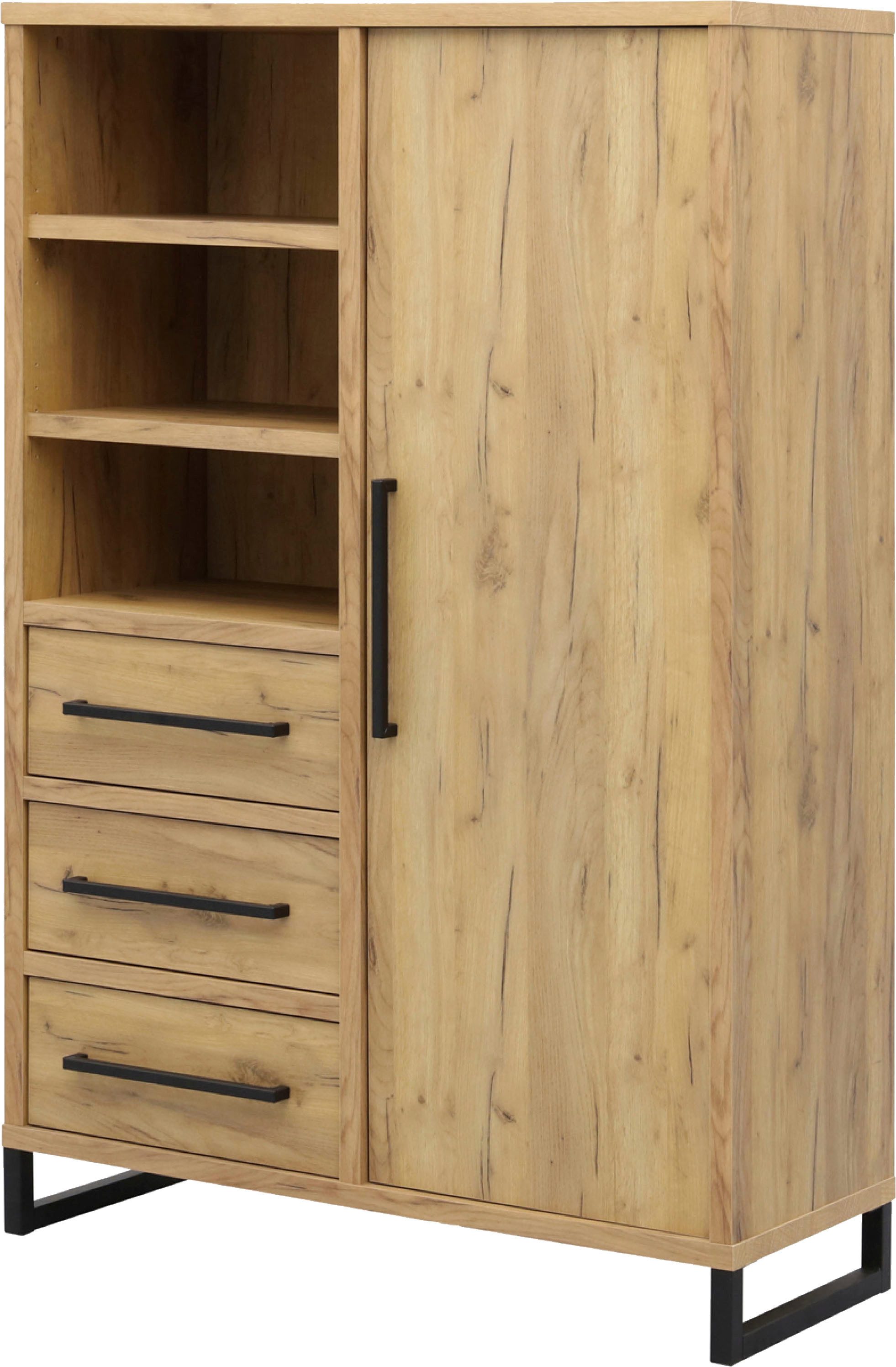 OMG Design Barschrank Ronda mit Soft-Close, mit Metallgestell