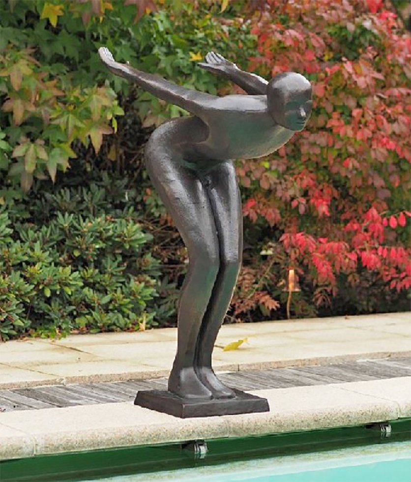 IDYL Gartenfigur IDYL Bronze Skulptur Frederik, Bronze