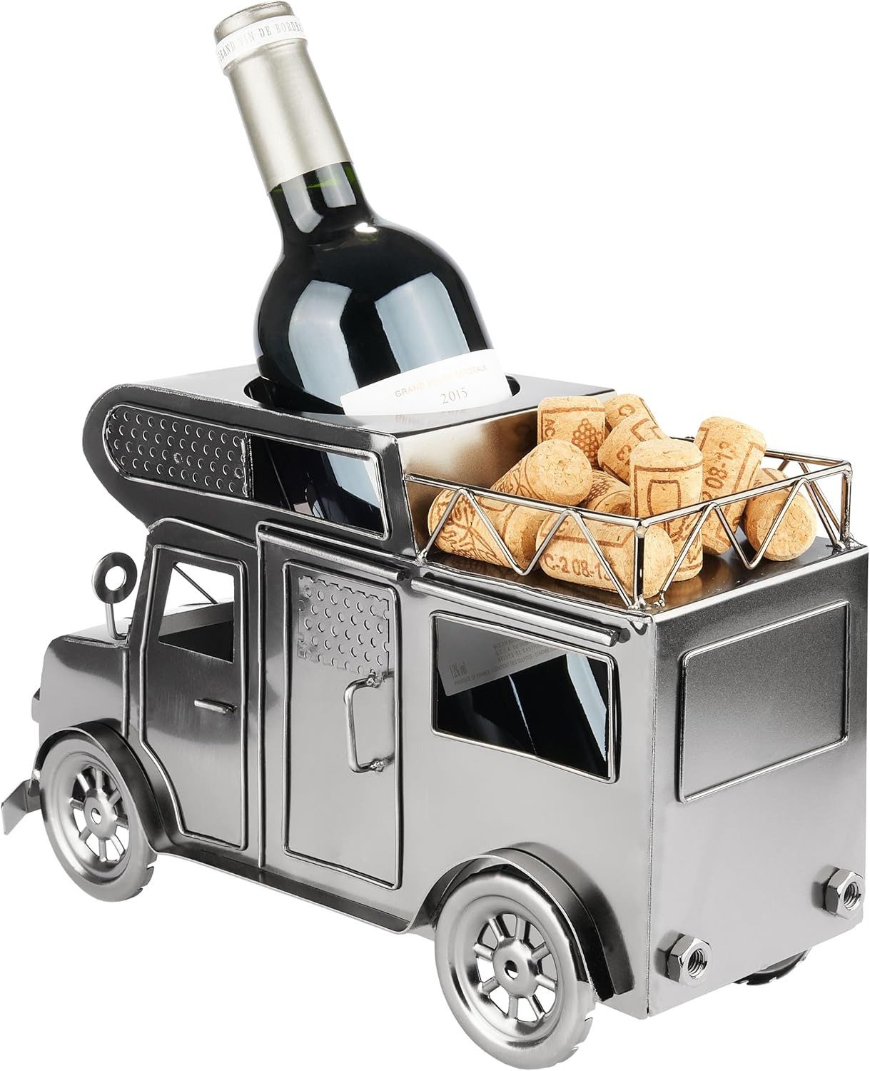 BRUBAKER Weinflaschenhalter Wohnmobil - Metall Flaschenhalter Camping - Wei günstig online kaufen