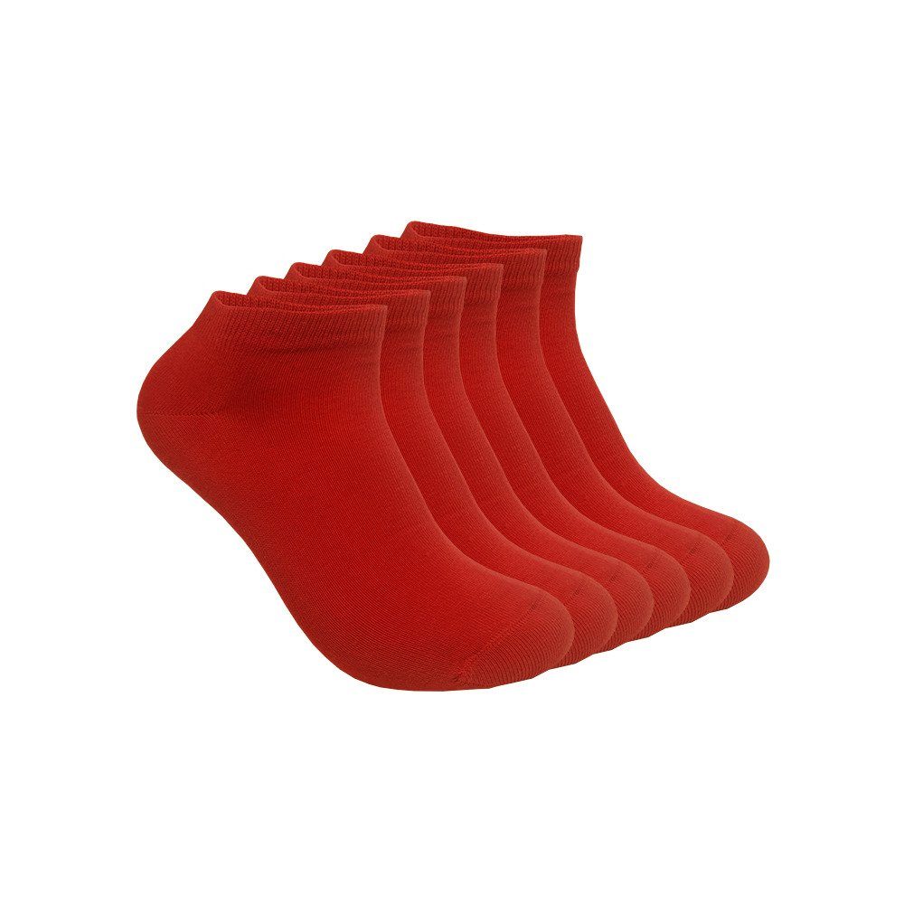 Sneakersocken Sneakersocken 6er-Pack bunt – Größen 23–51 für Damen, Herren & Kinder