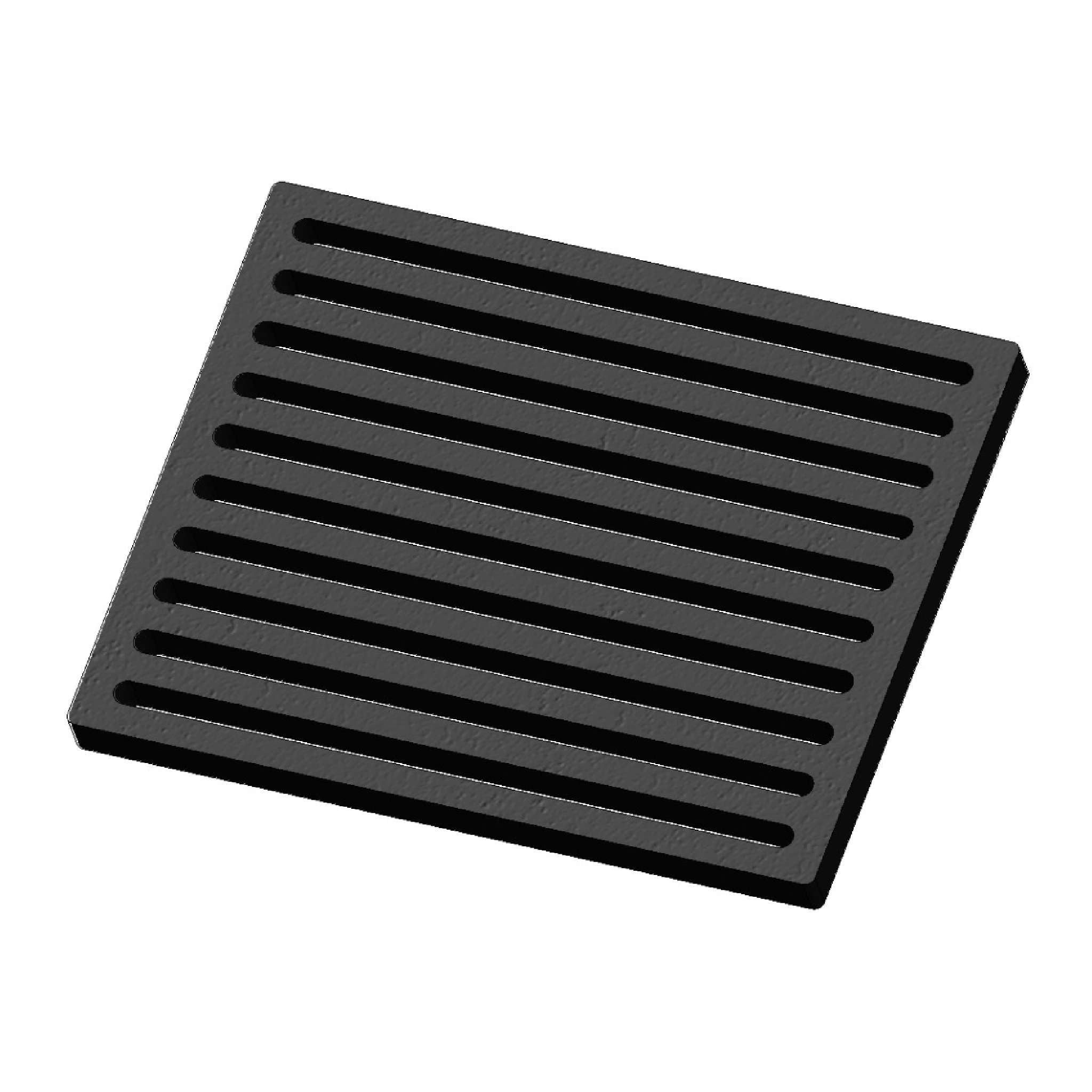 Feuerfest 123 GmbH Grillrost Kaminrost / Ascherost Typ D 240x190x15mm passend für Ortrand**