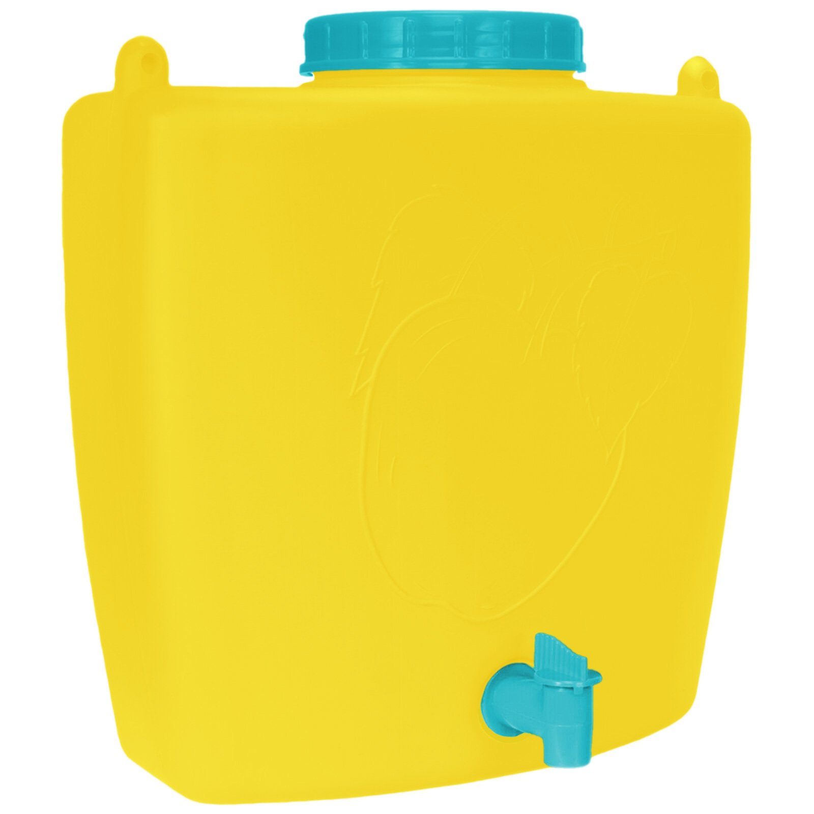 4BIG.fun Bewässerungssystem Wasserspender 9 L mit Wasserhahn Wasserkanister, (Rukomojnik Kanister)