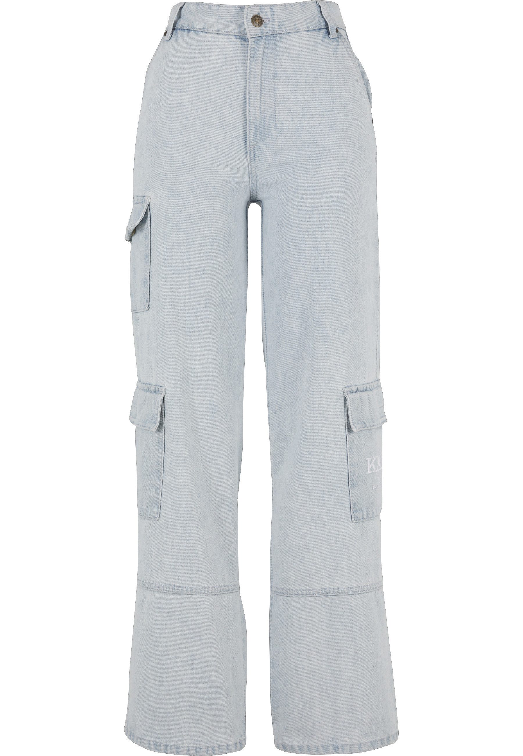 Karl Kani Stoffhose Karl Kani Damen KK Serif Cargo Pocket Denim (1-tlg)