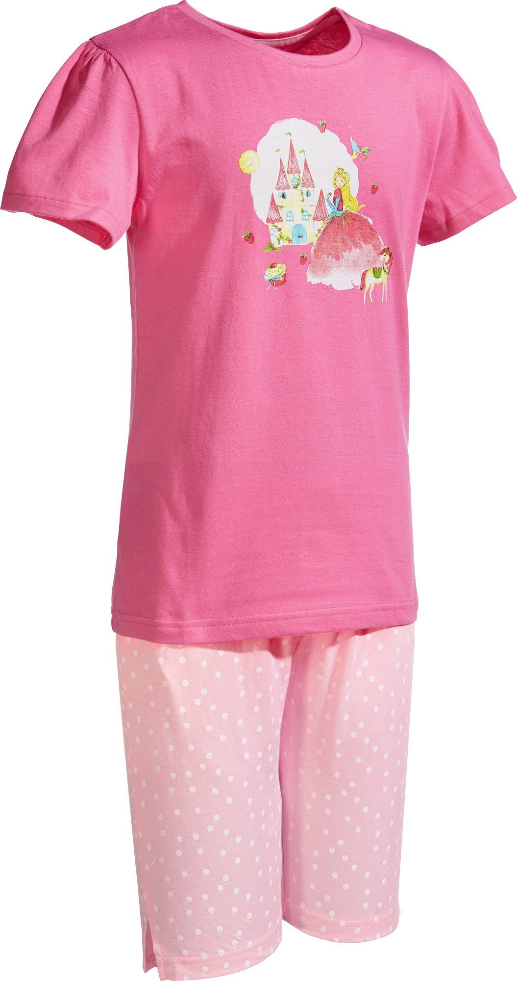 Erwin Müller Pyjama Kinder-Shorty Single-Jersey Punkte | Pyjamas