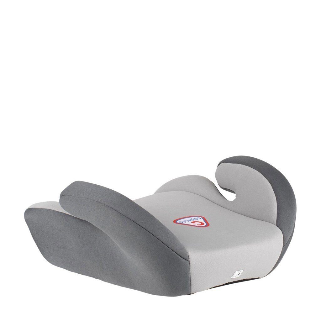 Autokindersitz (15-36kg) mit Gurtführung Kindersitzerhöhung grau capsula® Sitzerhöhung