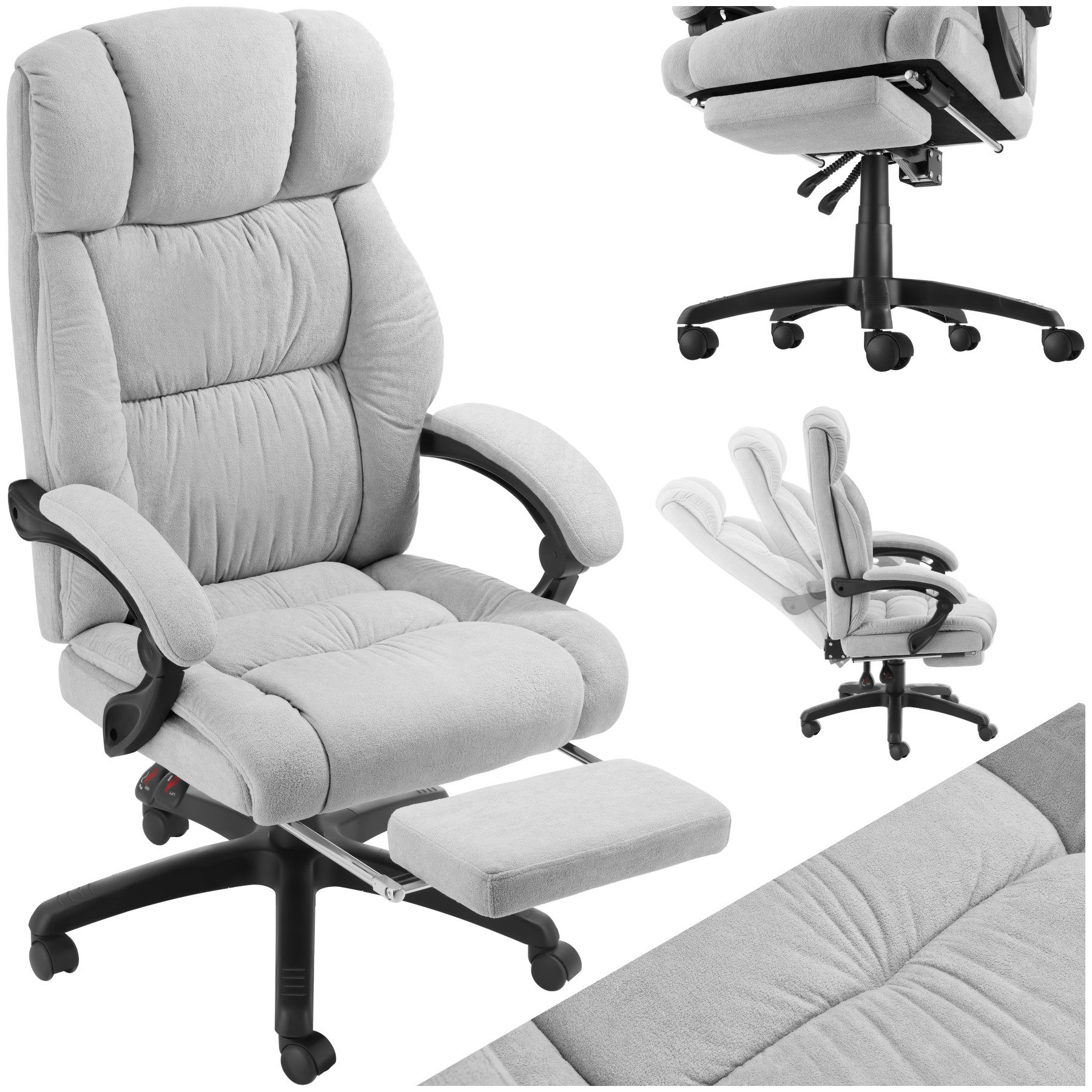 tectake Chefsessel Bürostuhl (Set., 1 St), günstig online kaufen