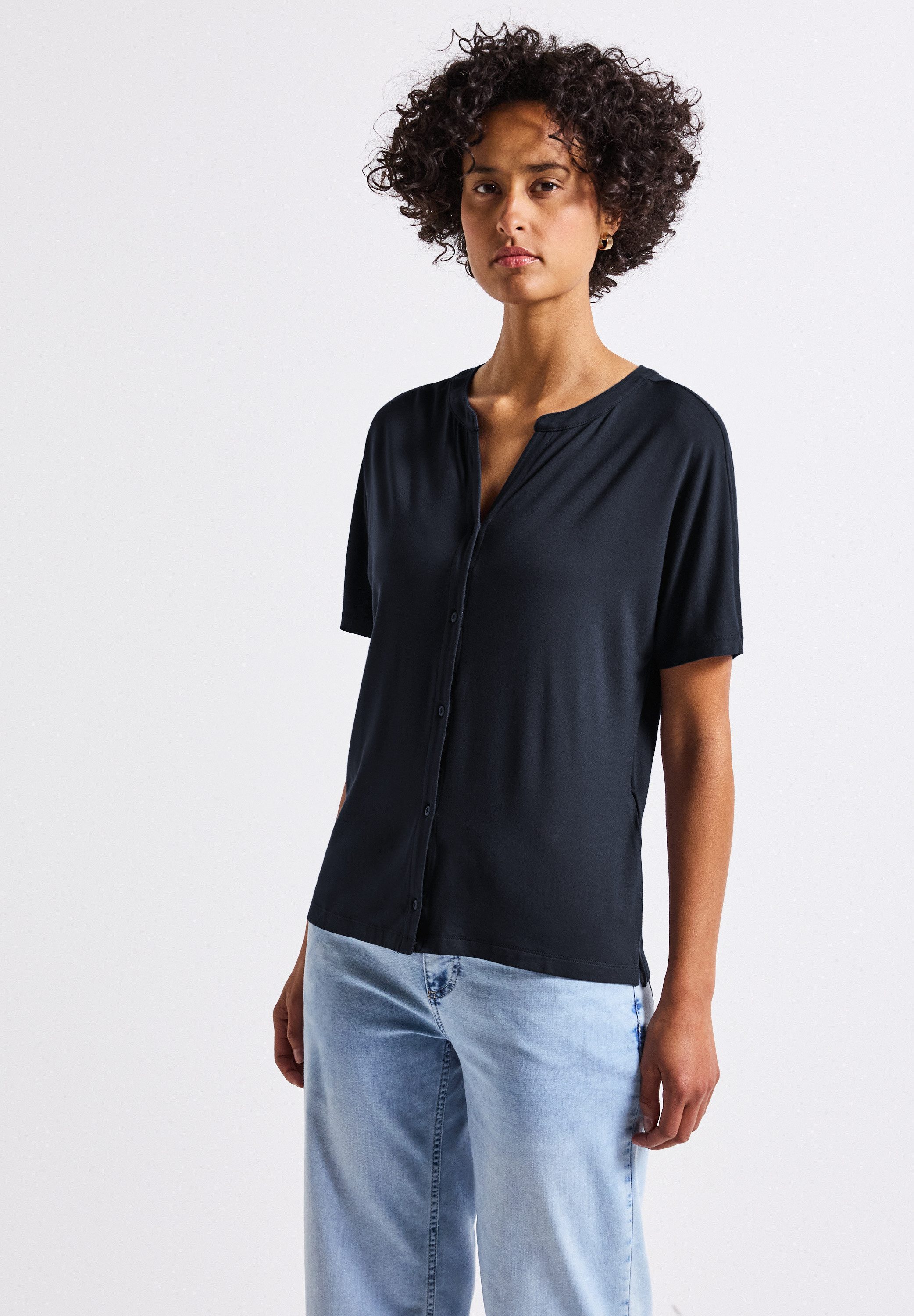 STREET ONE T-Shirt, im Tunika-Look günstig online kaufen