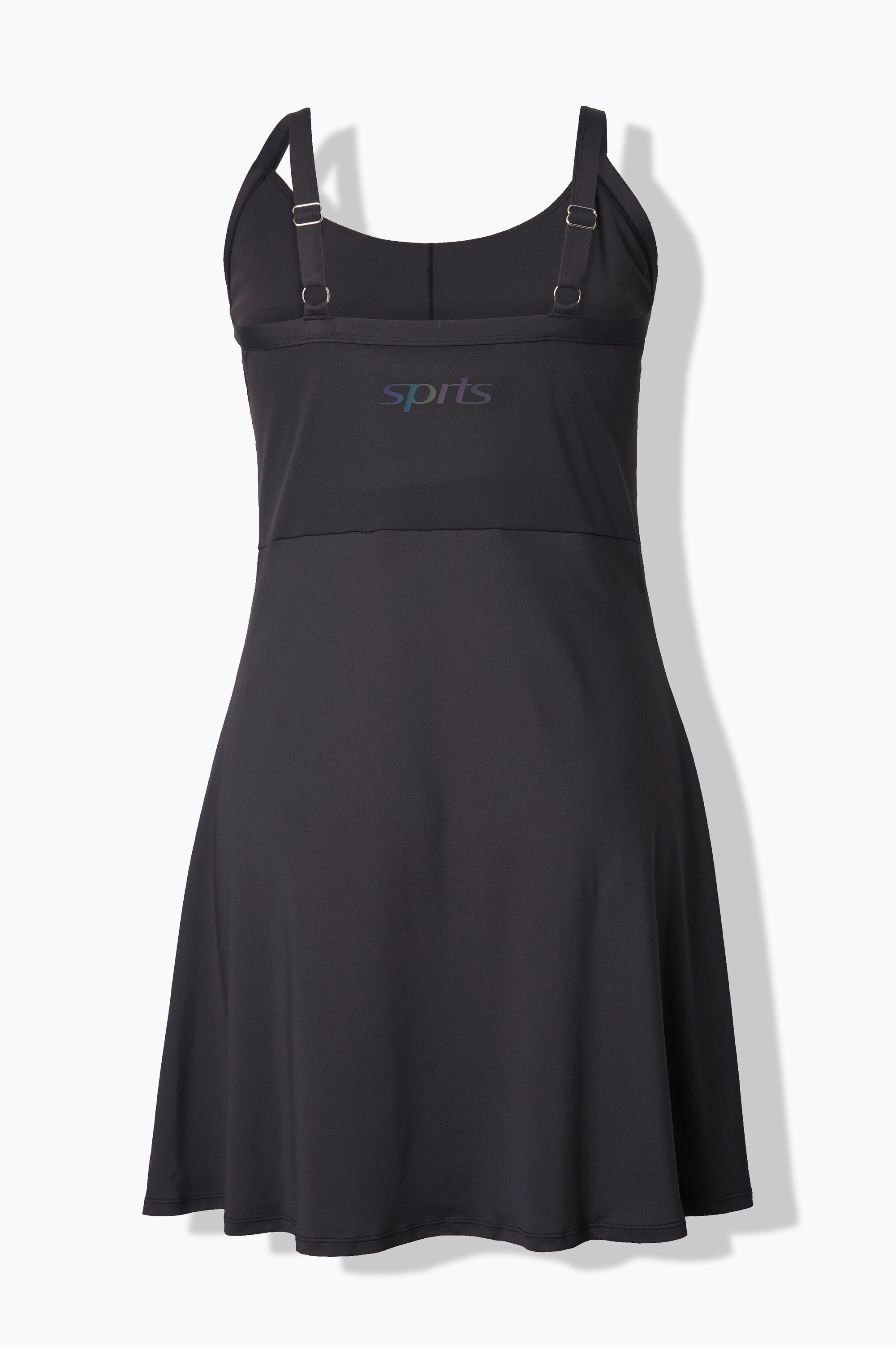 Ulla Popken Minikleid Aktivkleid integrierte Shorts Rundhals ärmellos