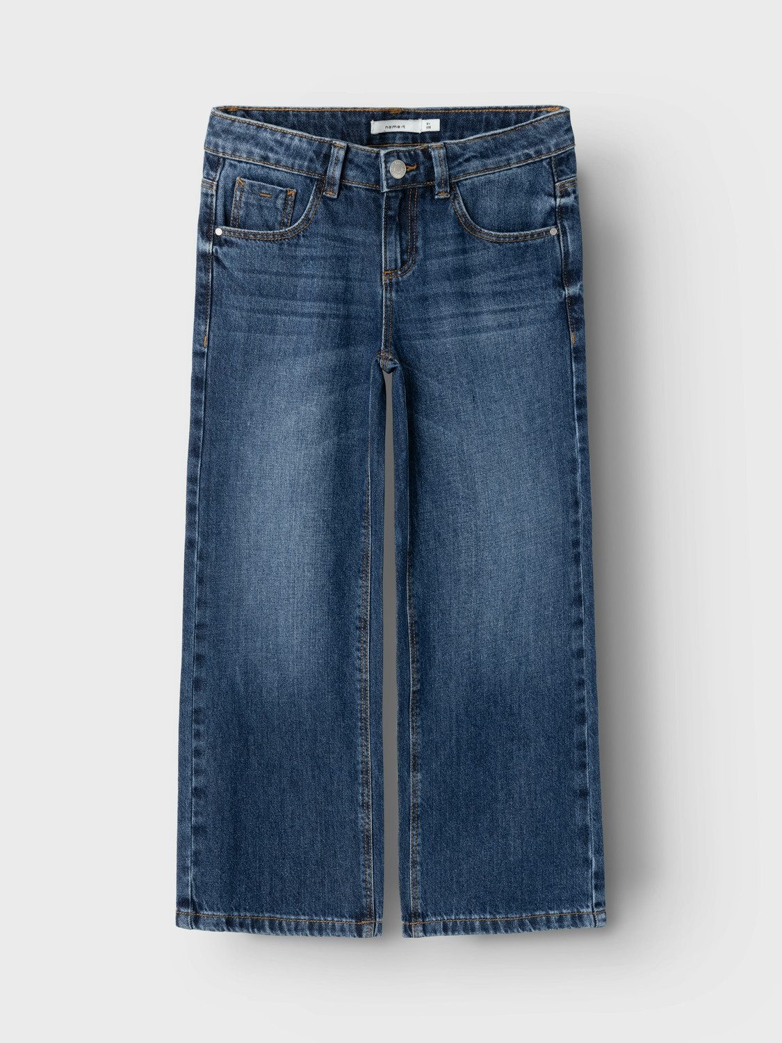 Weite Jeans NKFROSE für Mädchen mit weitem Bein und klassischem Sitz