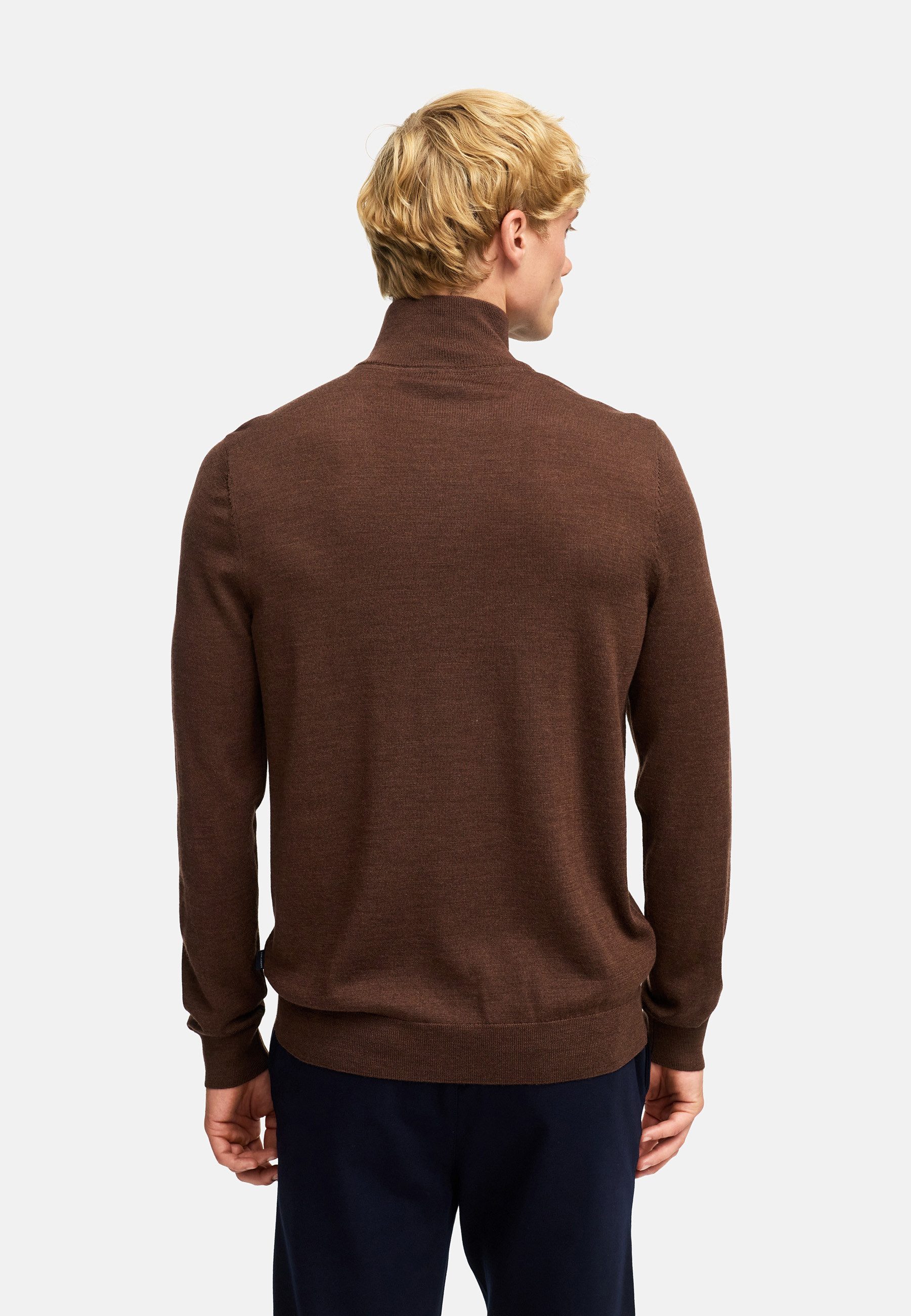 Kronstadt Strickpullover Herren KSJohannes Pullover Herrenpullover aus feiner Merinowolle