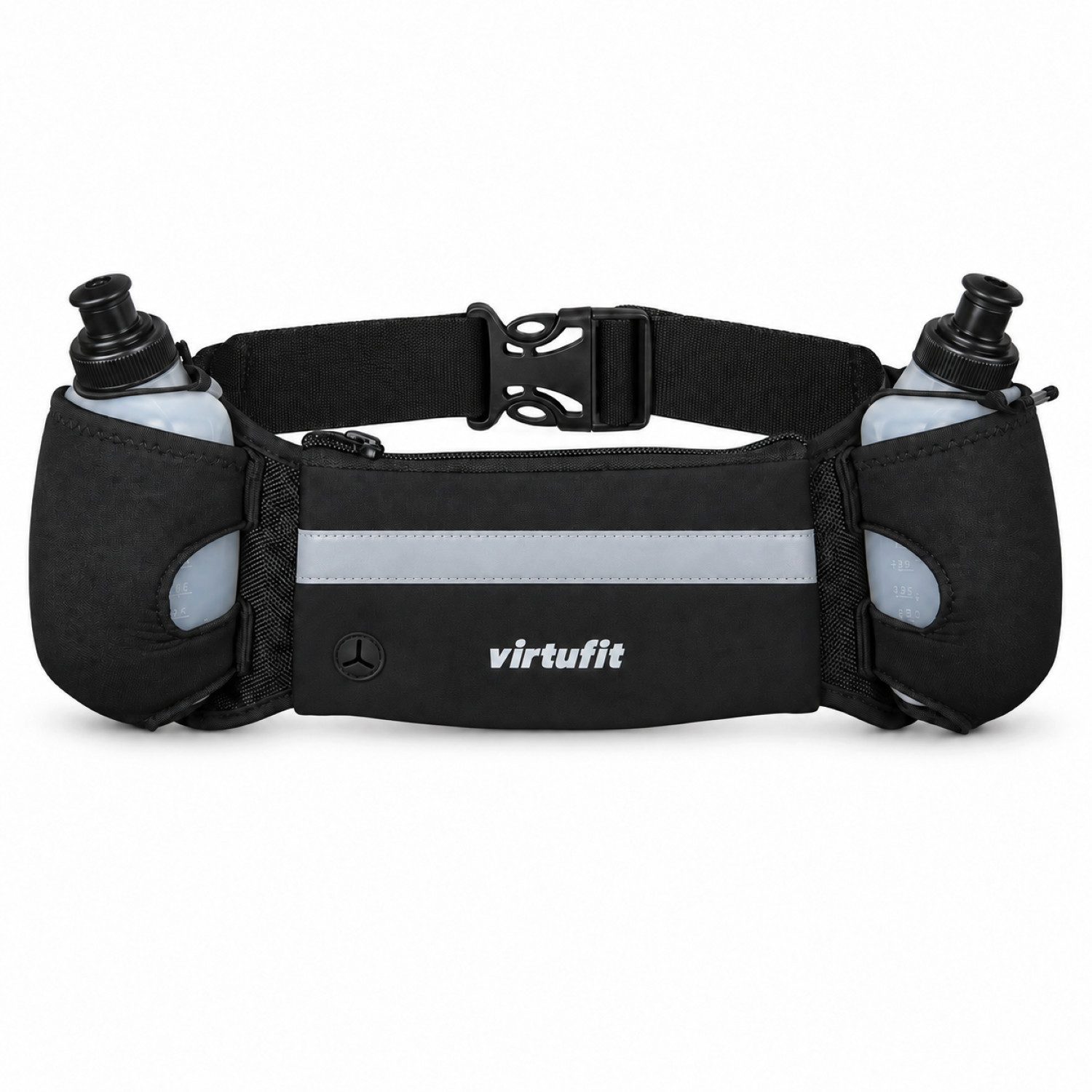 VirtuFit Laufgürtel VirtuFit Bottle Belt mit 2 Trinkflaschen 2 x 300 ml