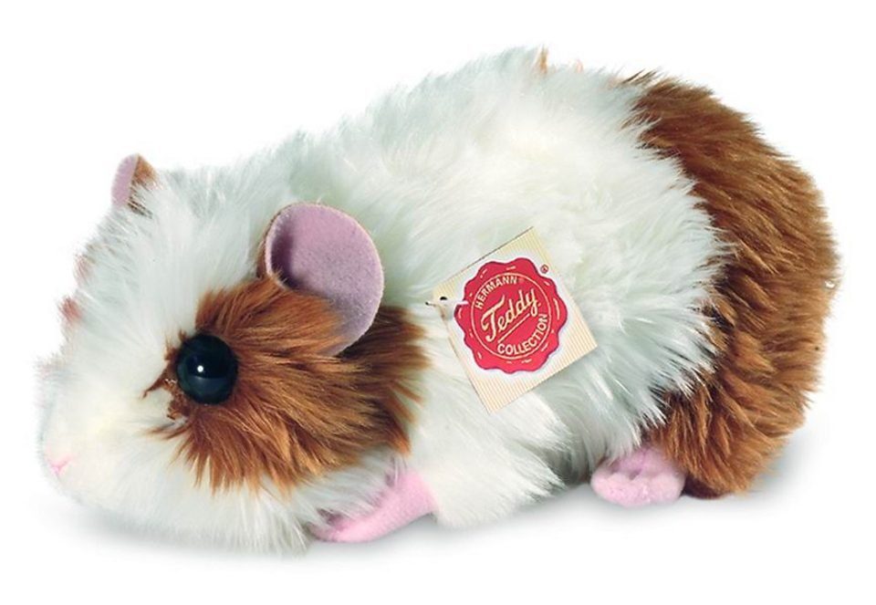Teddy Hermann® Kuscheltier Meerschweinchen gold/weiß