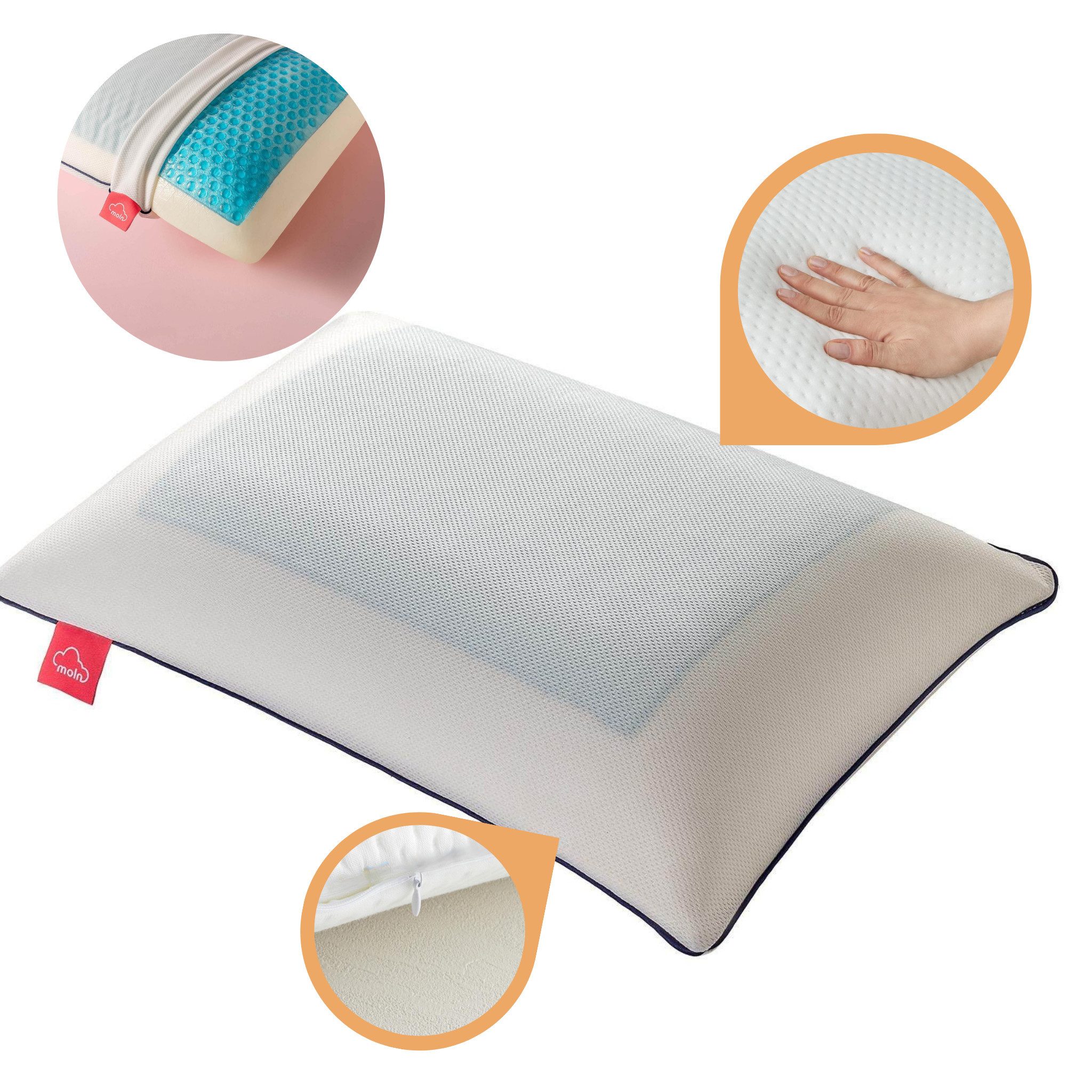 gowoll Kopfkissen Memory Foam Viscoschaum Nackenstützkissen günstig online kaufen