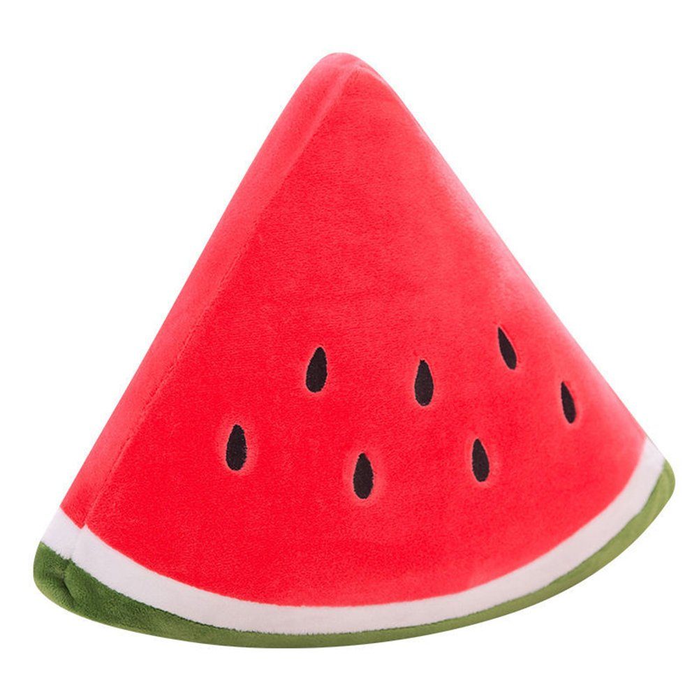 Wassermelonen-Fruchtpuppe, Stuhlkissen Hause zu Blusmart Kissen Schlafzimmer Plüschfüllung für das Hübsche Bequemes Mit,