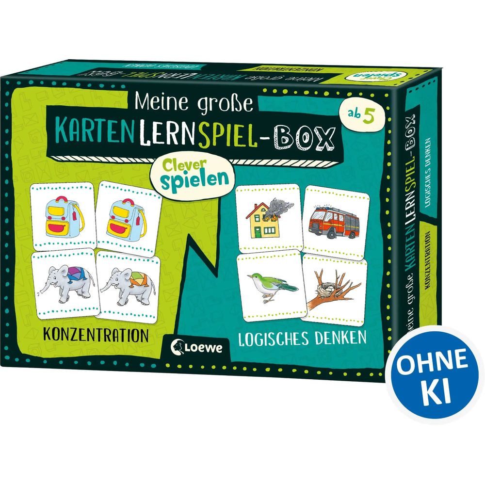 Loewe Spiel Clever spielen - Meine große KartenLernSpiel-Box -...