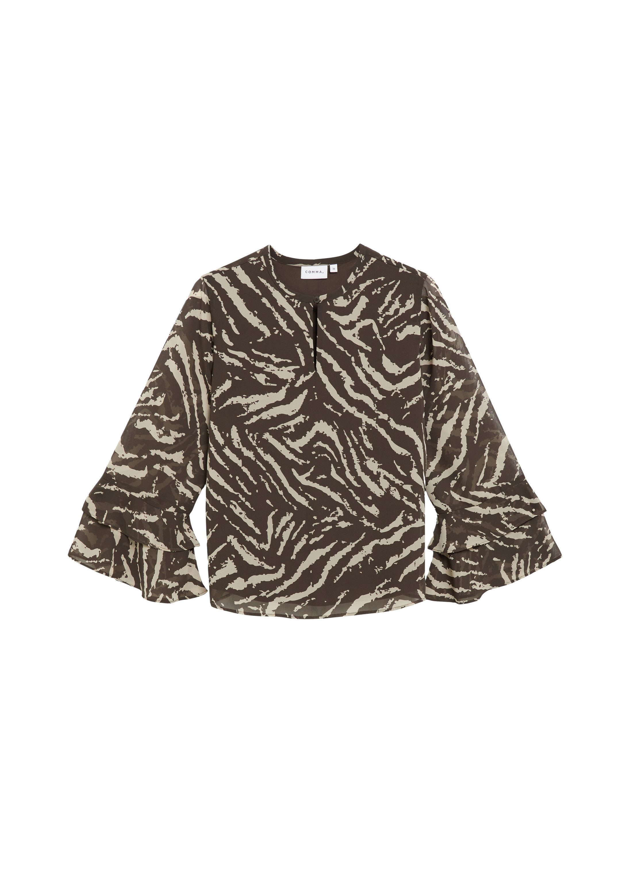 comma Langarmbluse Bluse Bluse