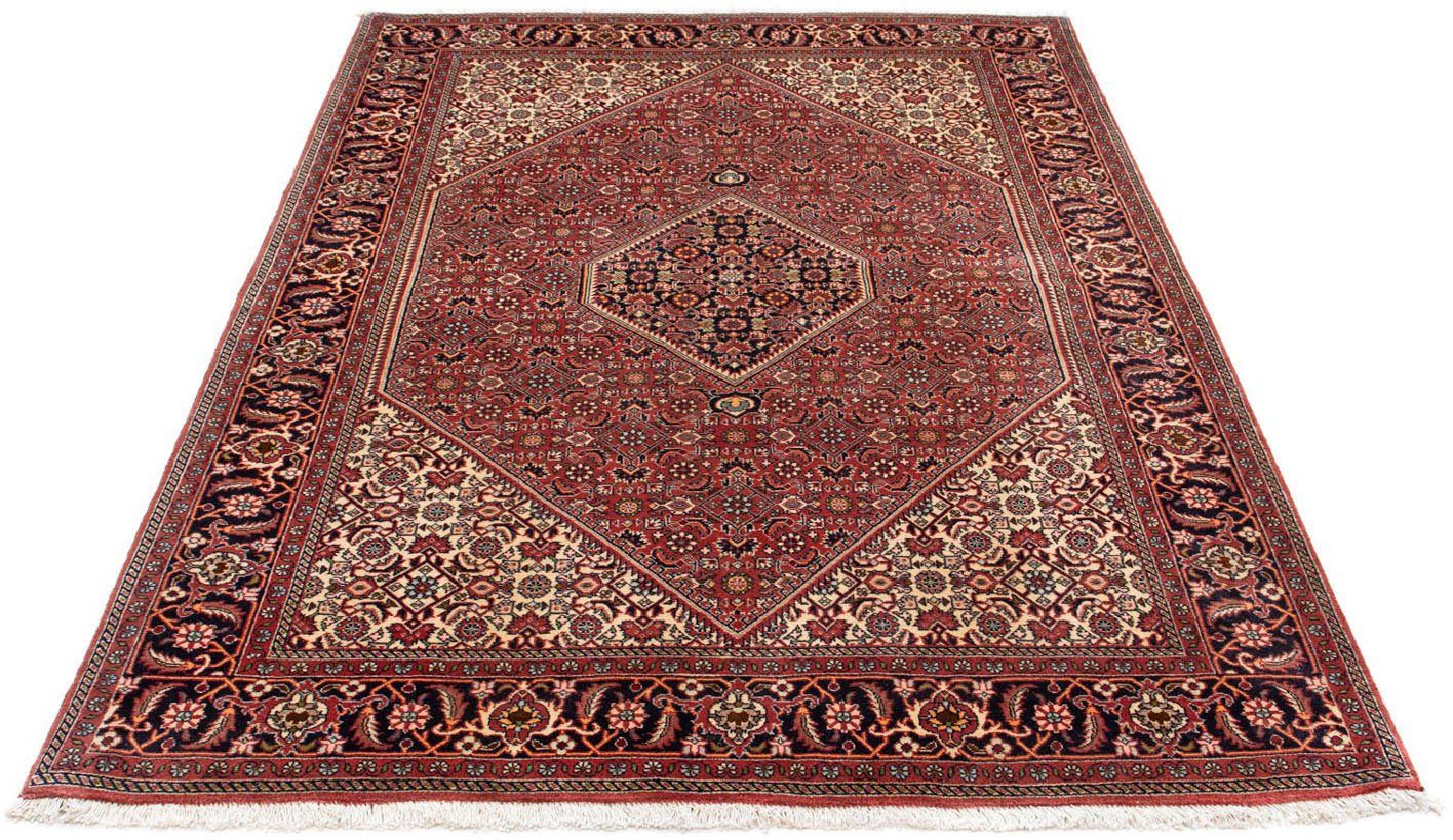 Wollteppich Bidjar - Zanjan Medaillon Rosso 208 x 139 cm, morgenland, rechteckig, Höhe: 15 mm, Unikat mit Zertifikat