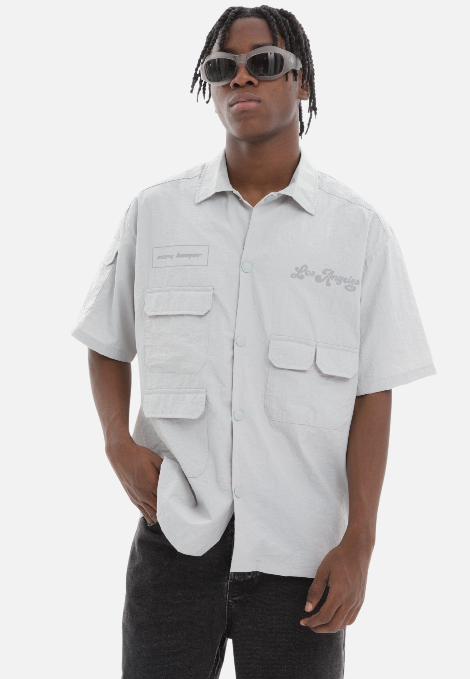 COFI Casuals Kurzarmhemd Los Angeles Oversize günstig online kaufen