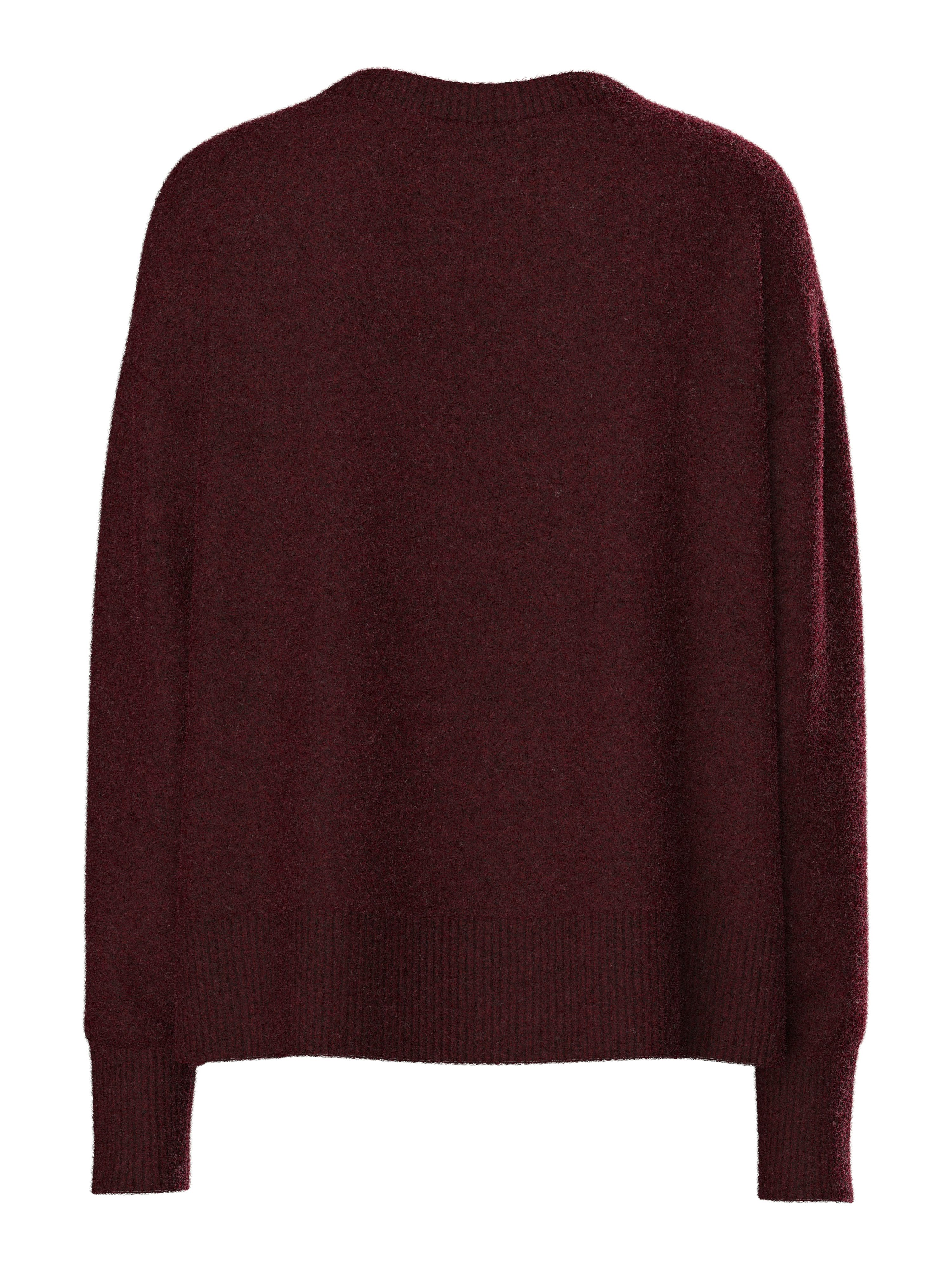 pieces Strickpullover PCMALOU LS O-NECK CUTLINE günstig online kaufen