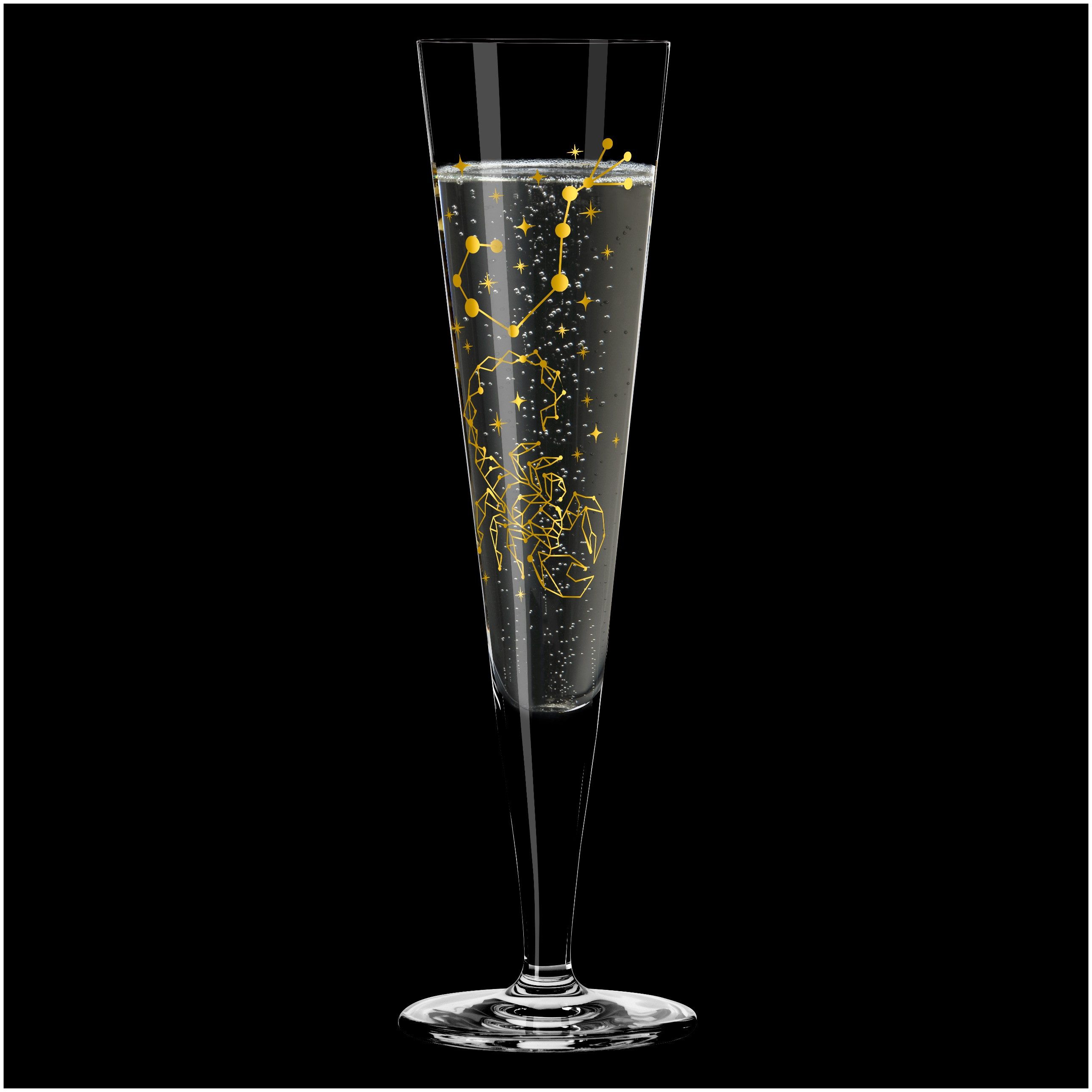 Ritzenhoff Champagnerglas Astro, Kristallglas