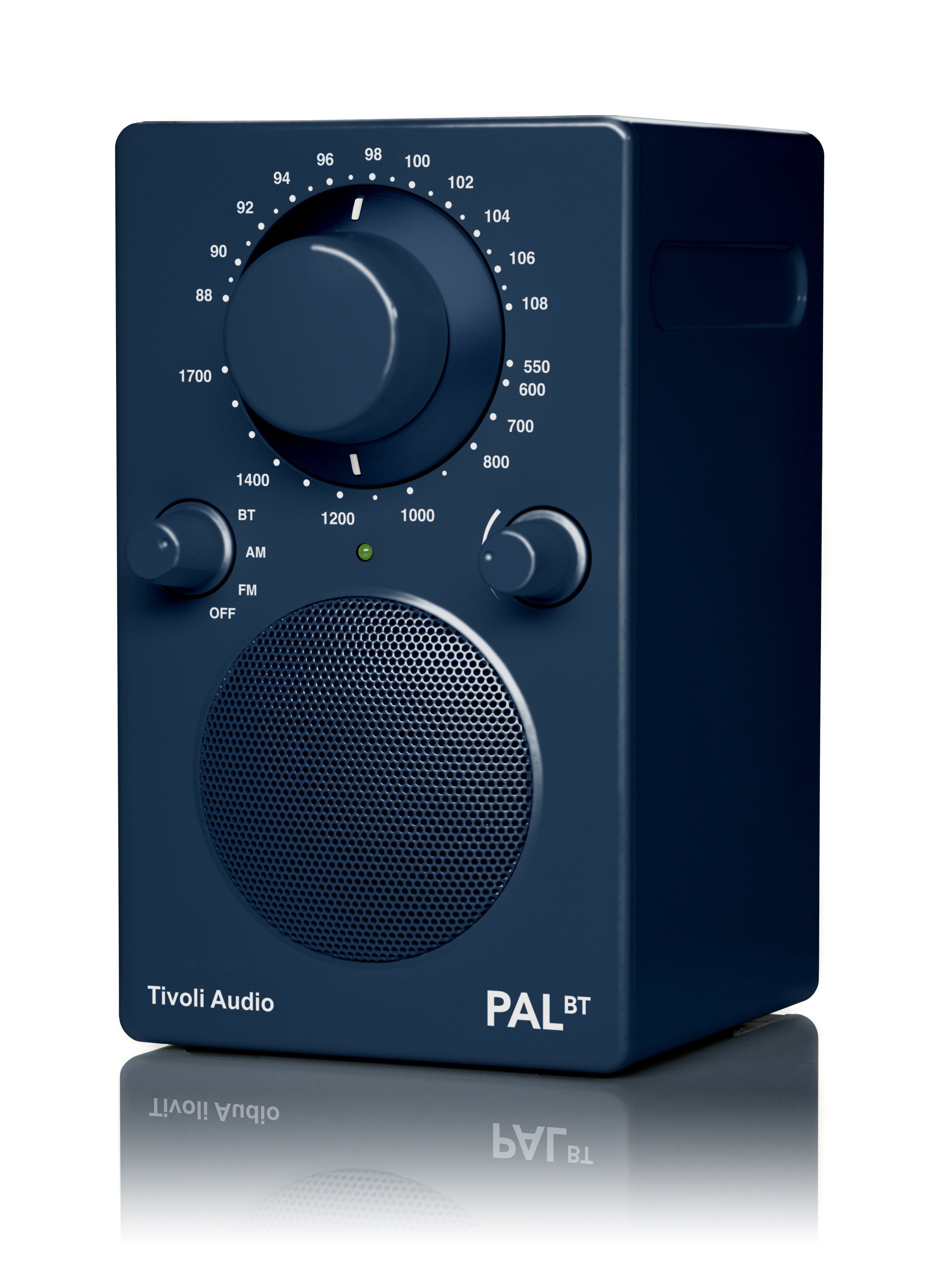 Tivoli Audio PAL BT Radio Akku-Betrieb) (FM-Tuner, Bluetooth-Lautsprecher, tragbar, Blau Tisch-Radio