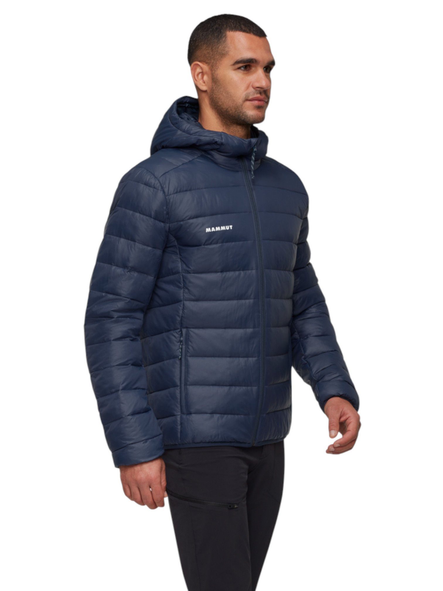 Mammut Winterjacke Crag Insulated Hooded (warm, leicht) marineblau Herren günstig online kaufen