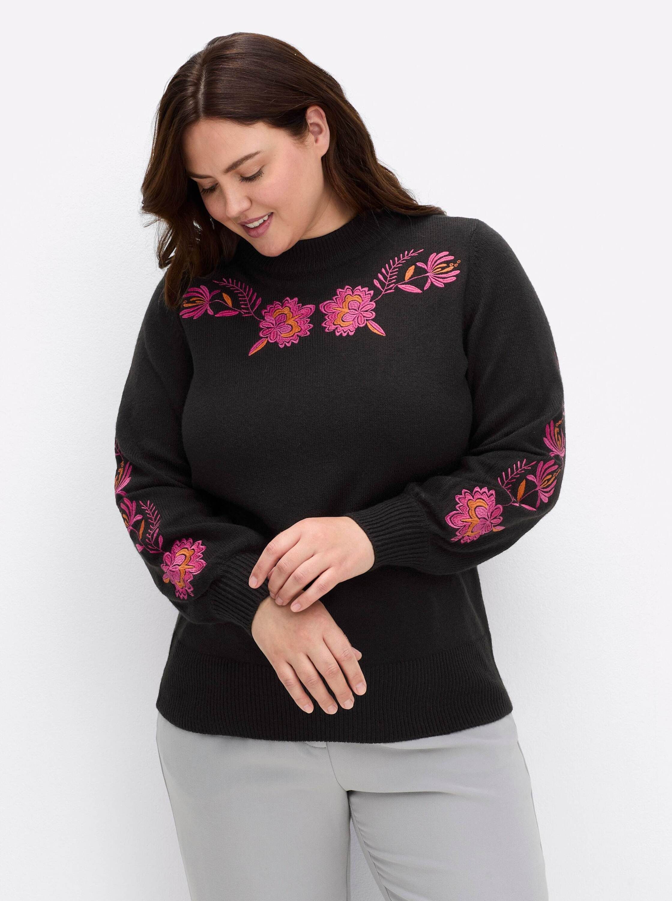 sheego by Joe Browns Strickpullover Pullover Langarm Jersey