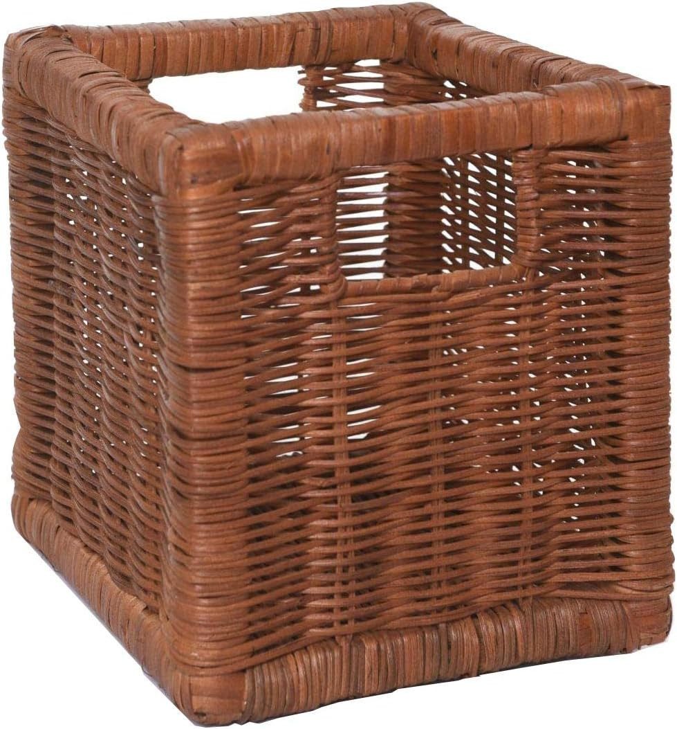 VIVANNO Regalkorb Rattan ATTRAKTIV - Braun günstig online kaufen