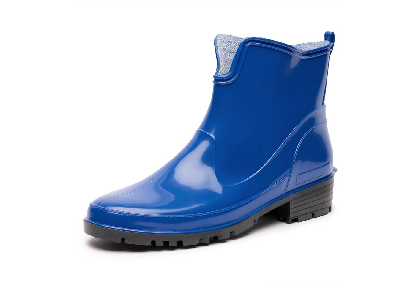 Ladeheid Gummistiefeletten LA-930 kurze Boots für Frauen Gummistiefel Damen wasserfest und bequem