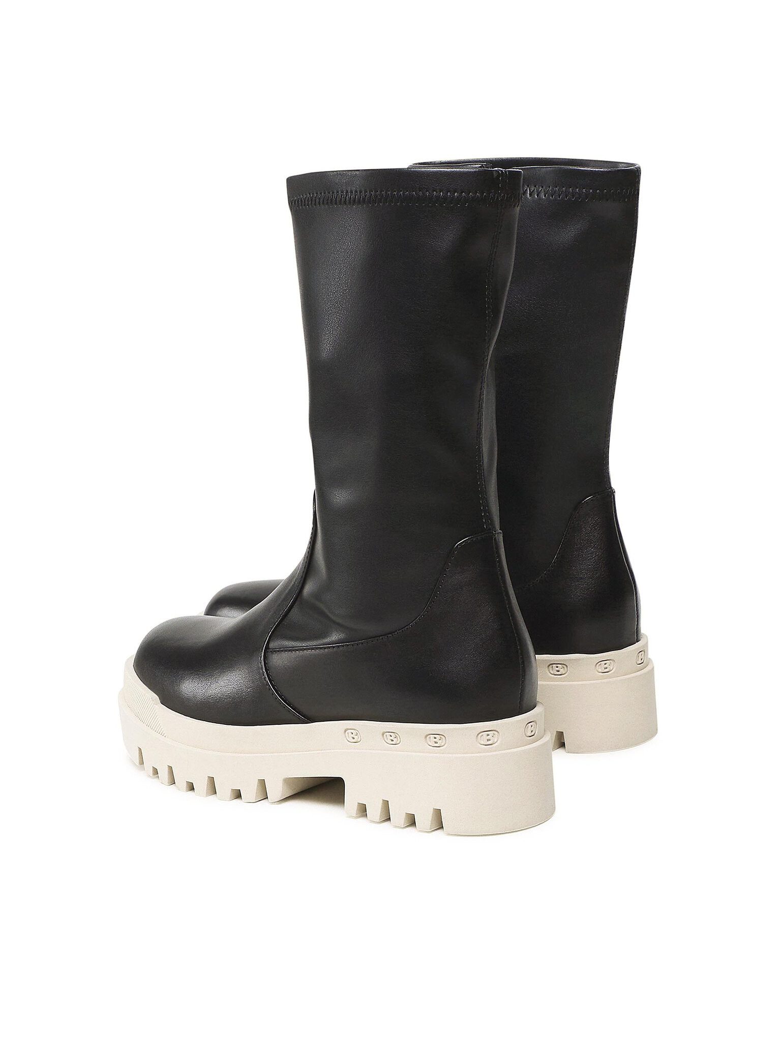 Badura Badura Damen-Knöchelstiefel Schwarz 3040 Stiefel