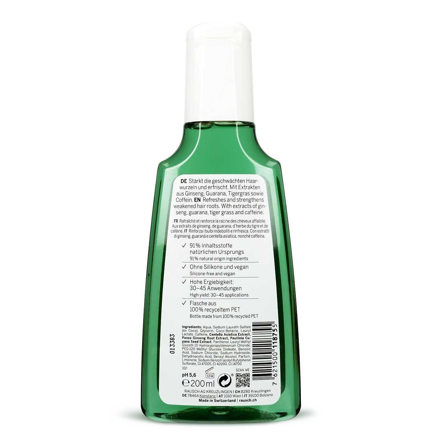 RAUSCH (Deutschland) GmbH Haarshampoo RAUSCH Coffein-Shampoo mit Ginseng, 200 ml