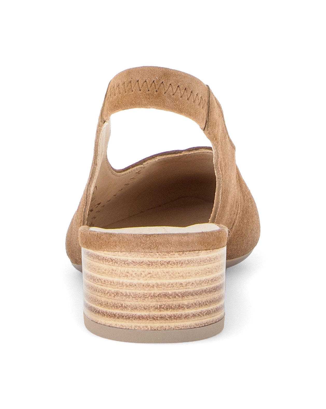 Gabor Slingpumps, Blockabsatz, Abendschuh, Sommerschuh mit elastischem Riemchen