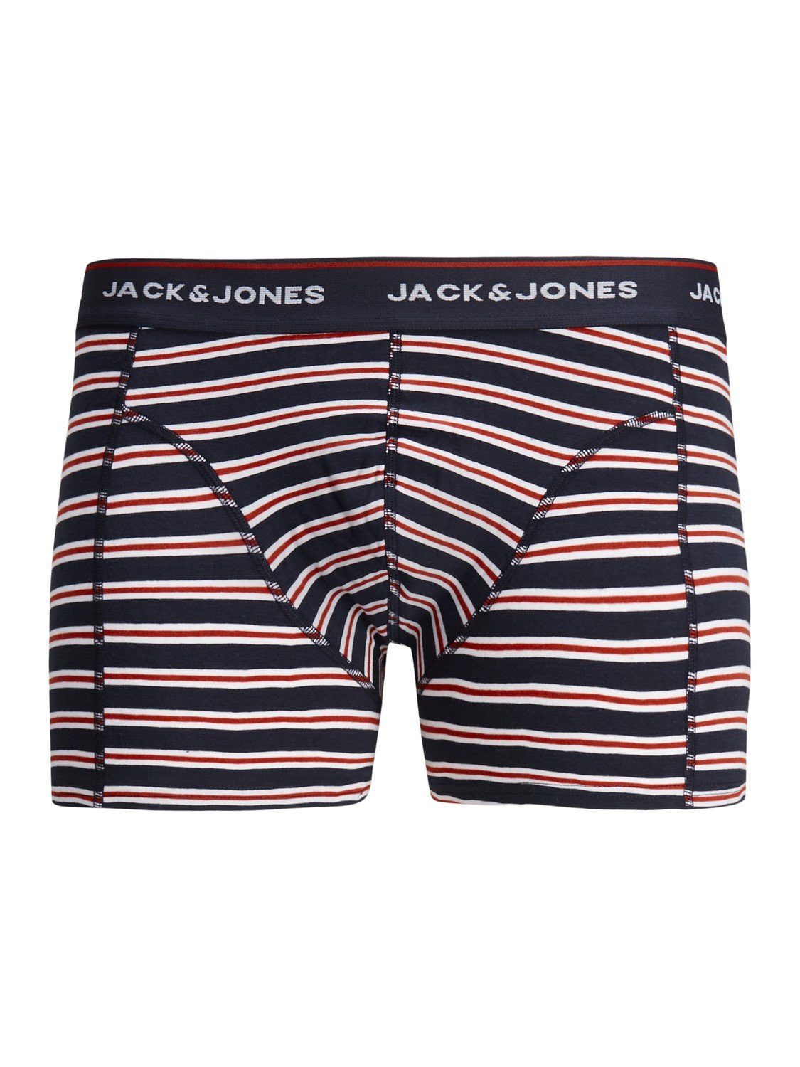 Jack & Jones Boxershorts Trunks JACY/D TRUNK STS Retroshorts Unterhose (1-St) 3660 in Navy