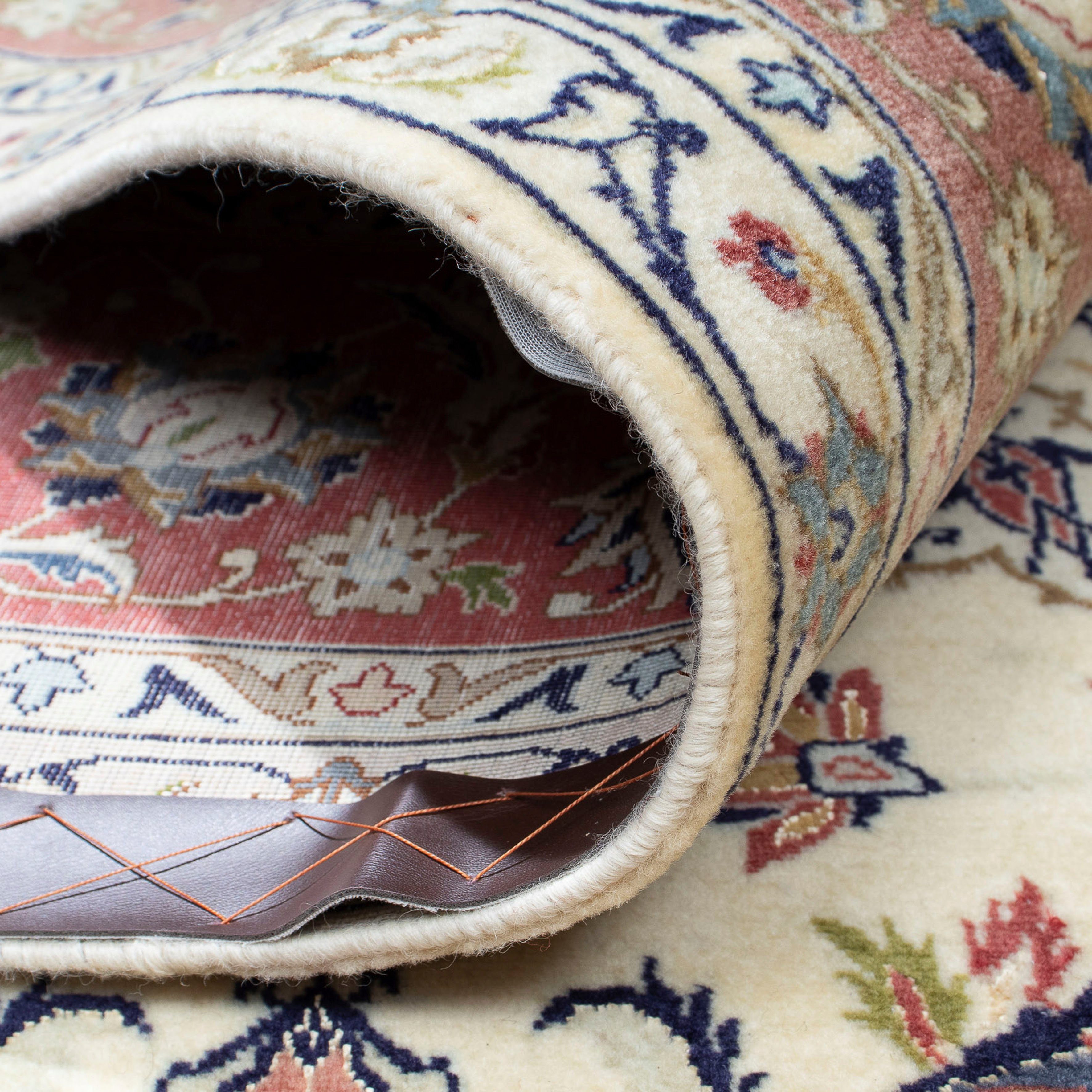 Orientteppich Perser - Täbriz - - Handgeknüpft, Höhe: 7 x Einzelstück 308 mm, 205 rechteckig, mit Royal morgenland, Wohnzimmer, - Zertifikat cm beige